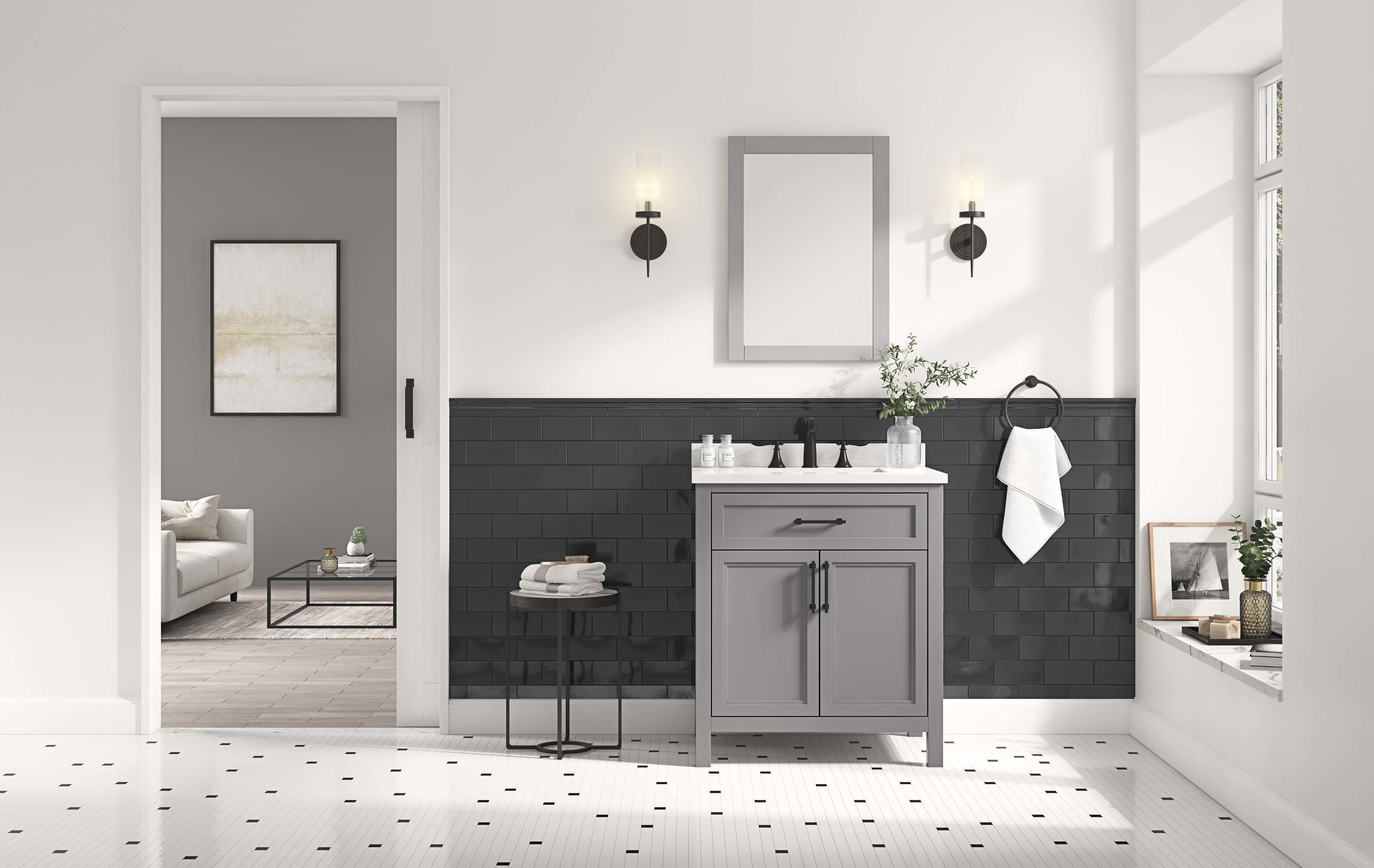 allen + roth BRINKHAVEN-30AG Bath-Vanity-Combo - View #15