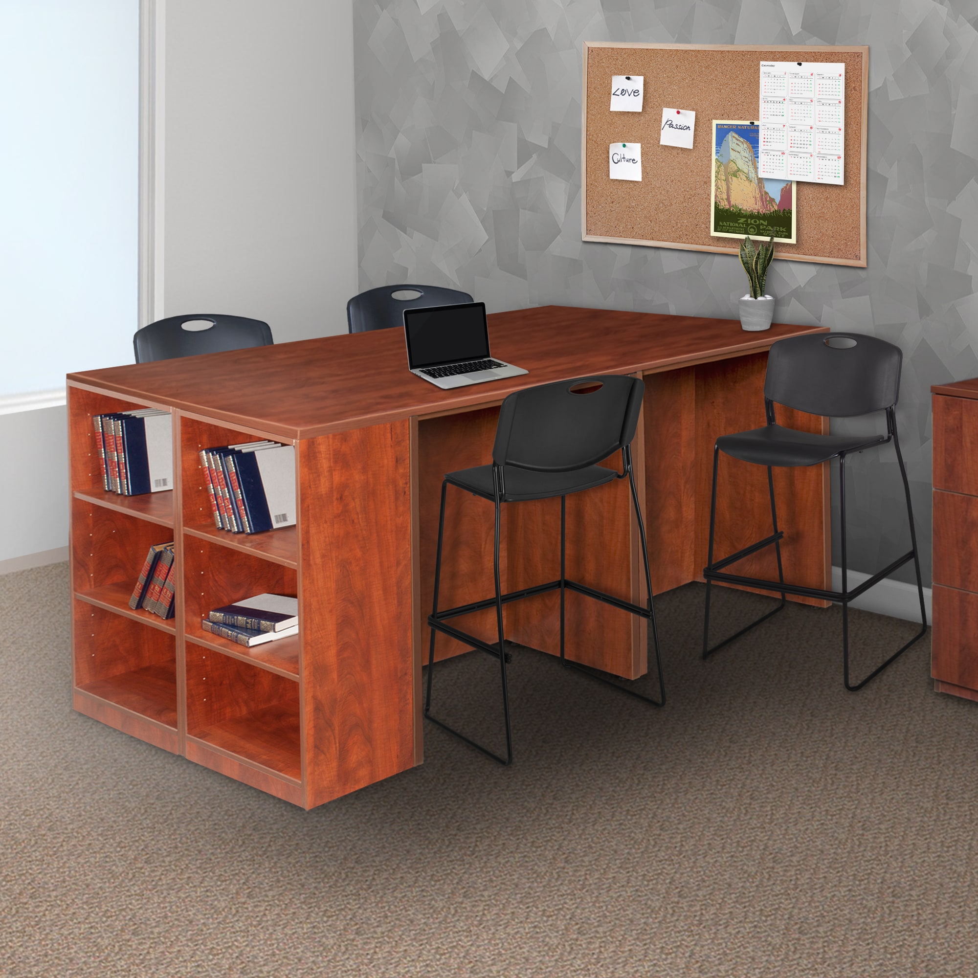 Regency LSSDQUAD8546CH desks - View #7