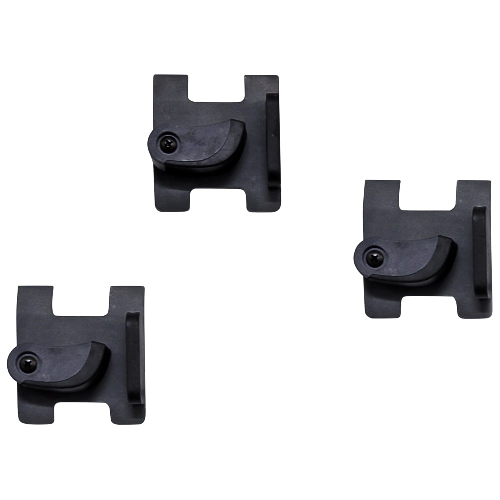 Black Gravity Hook 3 pack Slatwall & Rail Storage Systems at Lowes.com