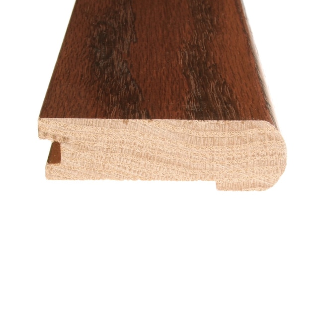 Flexco Solid Wood Stair Nose 2.75-in x 78-in Brazilian Cherry Prefinished Brazilian Cherry Stair Nosing Flexco Solid Wood Stair Nose 2.75-in x 78-in Brazilian Cherry Prefinished Brazilian Cherry Stair Nosing