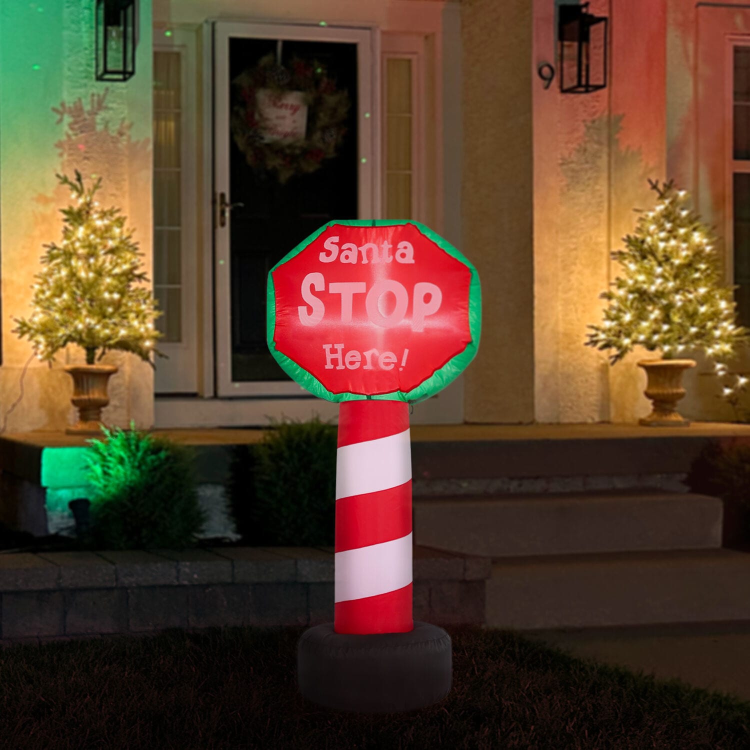 Fraser Hill Farm FHFXMASSGN031-L Christmas-Inflatables - View #9
