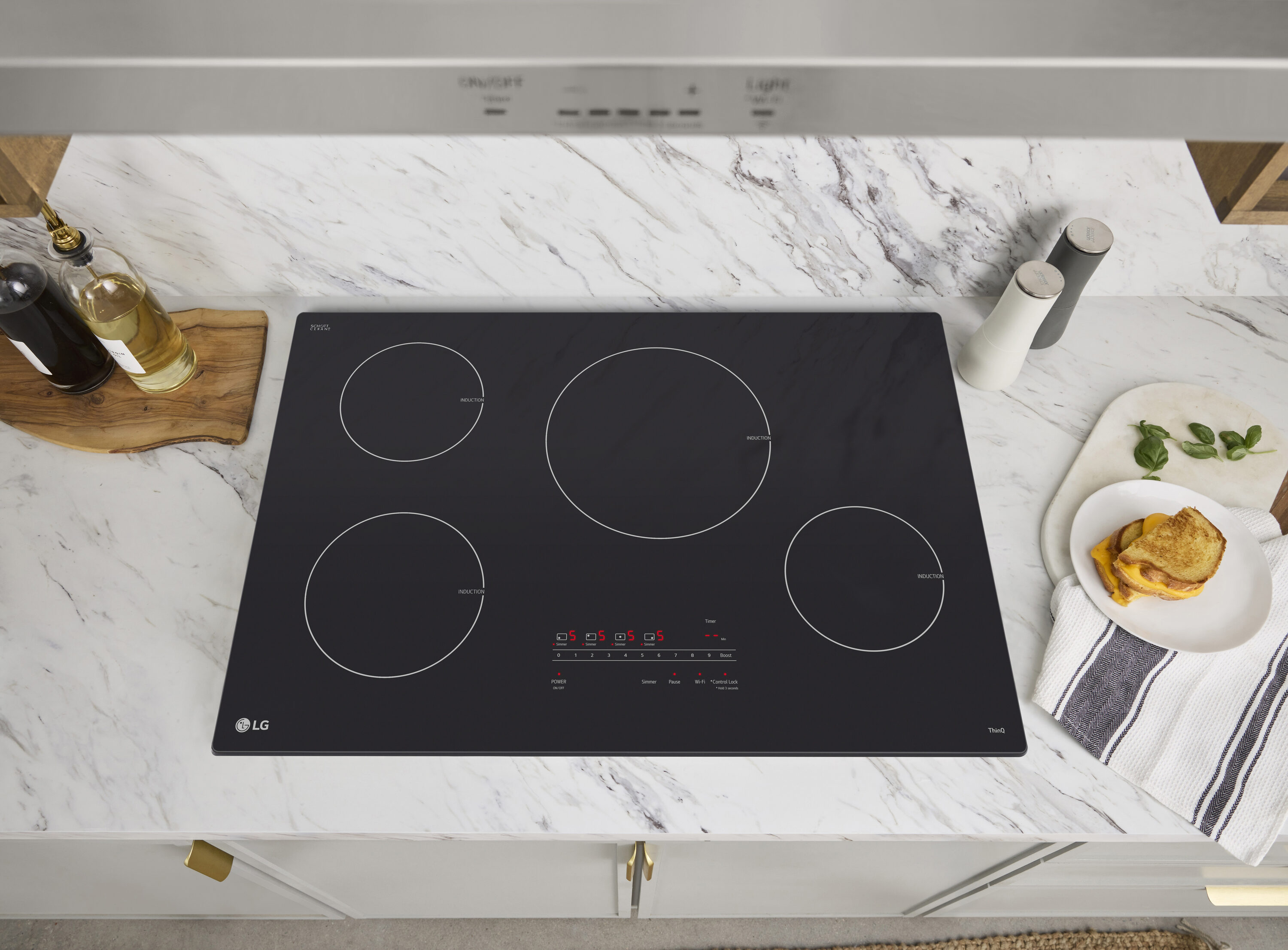 LG CBIH3013BE Induction-Cooktops - View #6