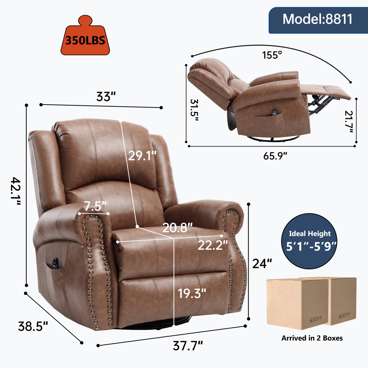 Streamdale Furniture W3224S00029 recliners - View #14