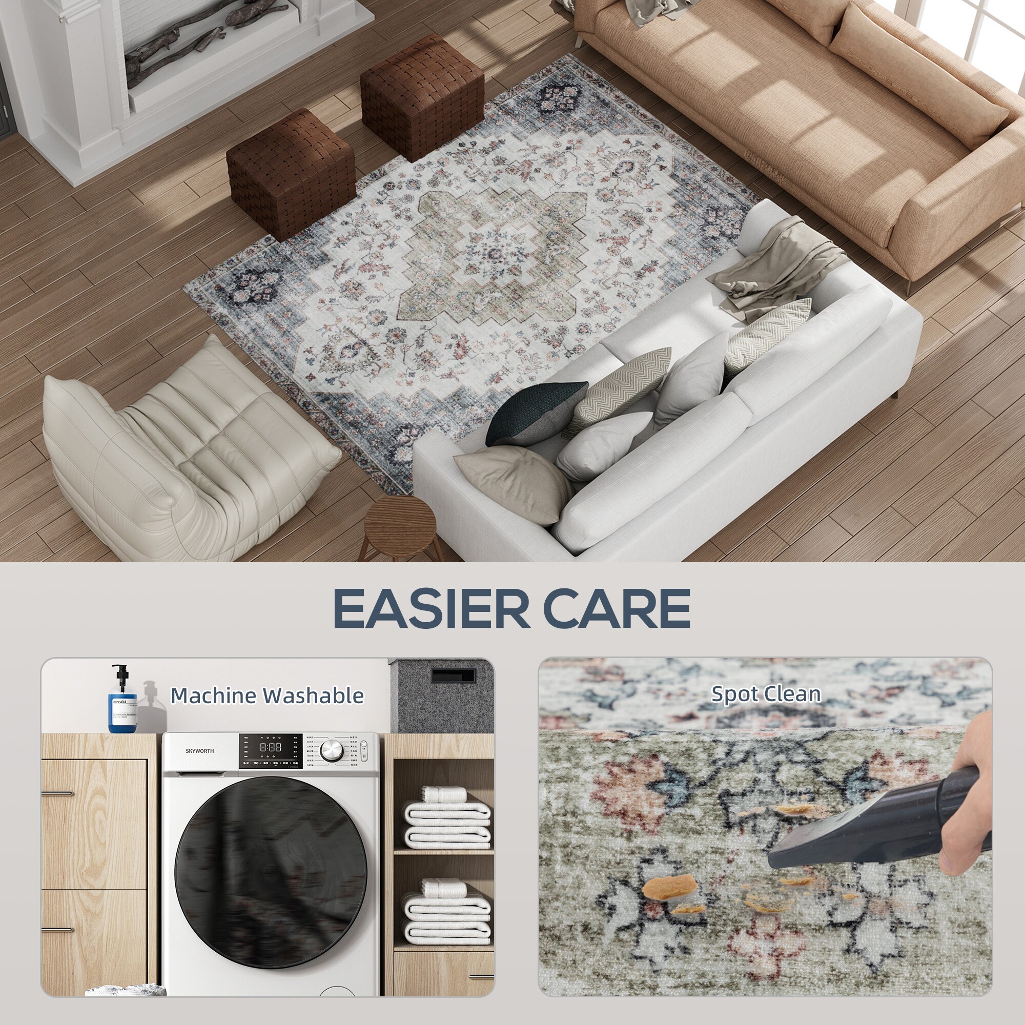 HomCom 83C-030V00MX rugs - View #5