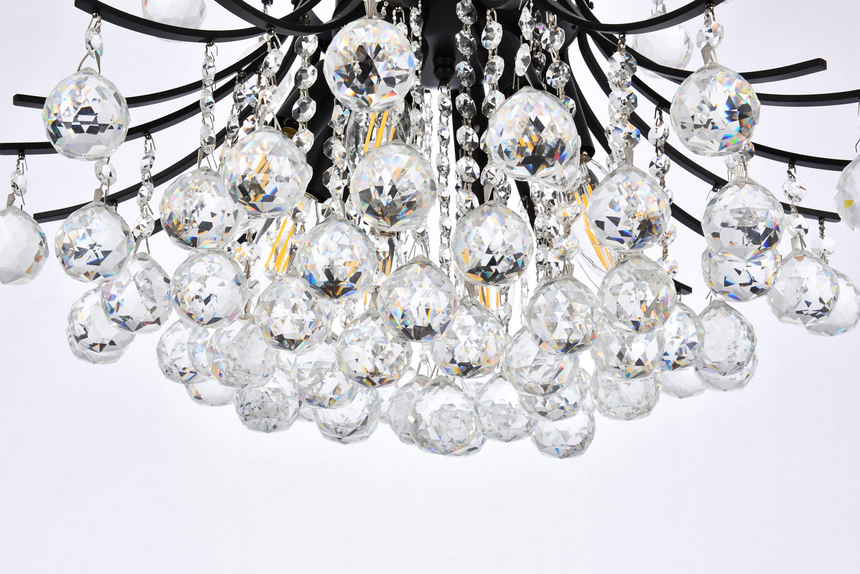 Elegant Decor HFV24003D19BKRC Pendant-Lights - View #4