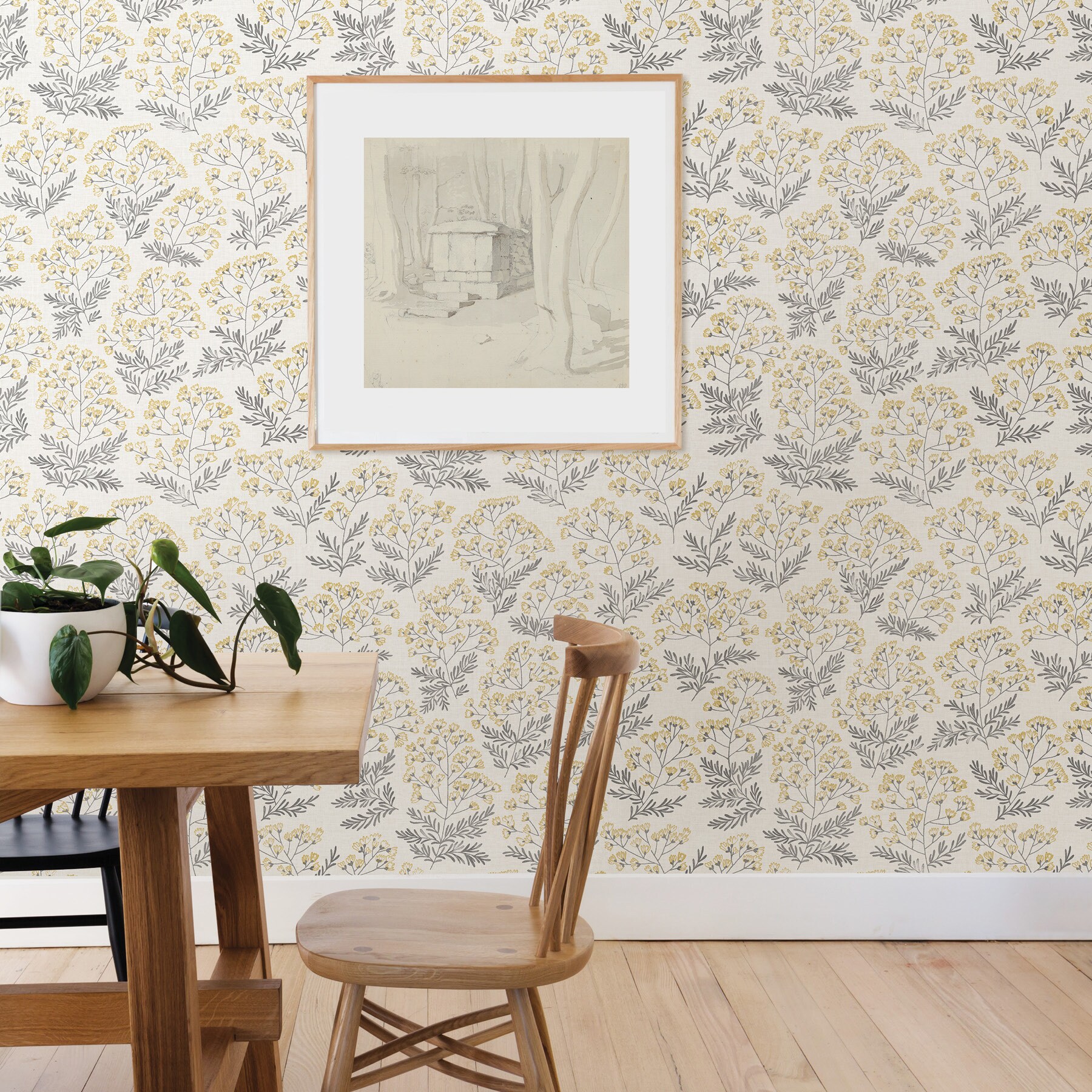 NuWallpaper 30.75-sq ft Multicolor Vinyl Ivy/Vines Self-Adhesive Peel and  Stick Wallpaper in the Wallpaper department at