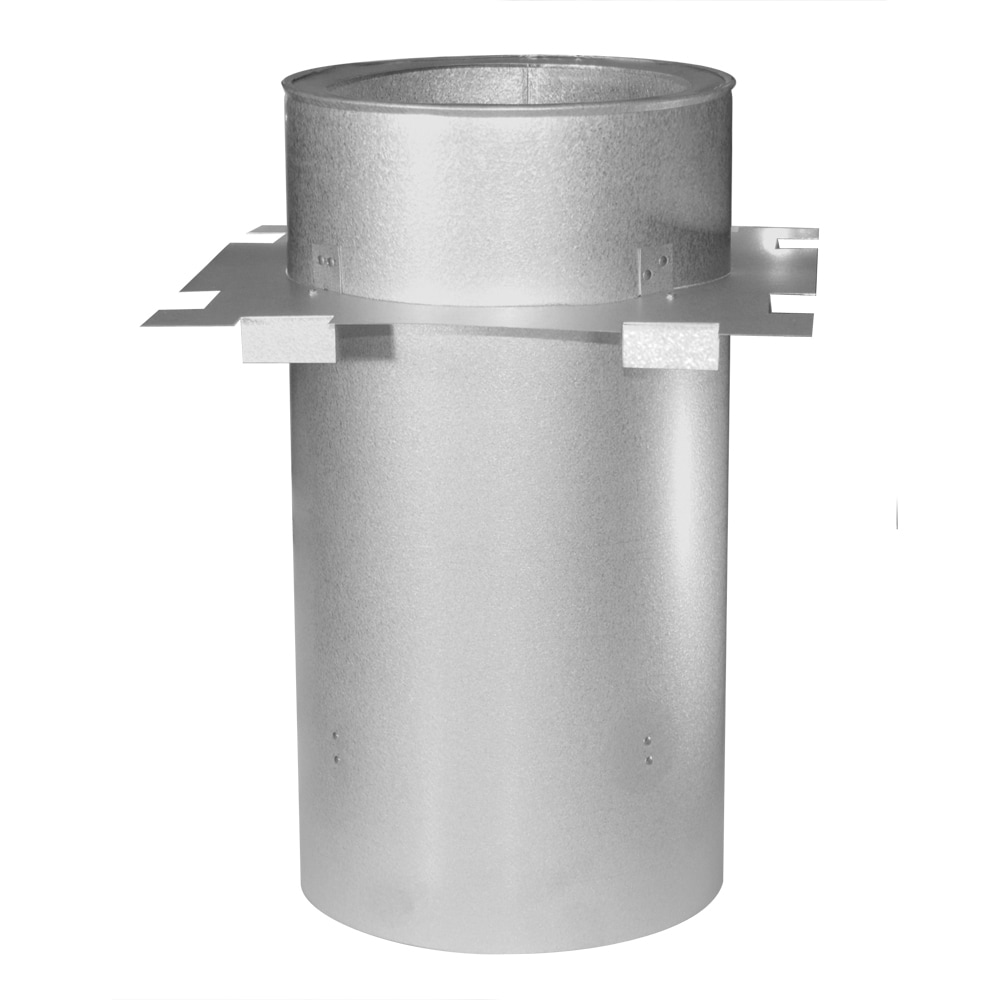 SuperVent JSC8FRS 16.5-Inches L Fits 8-in Dia Stainless steel Chimney Attic Insulation Shield