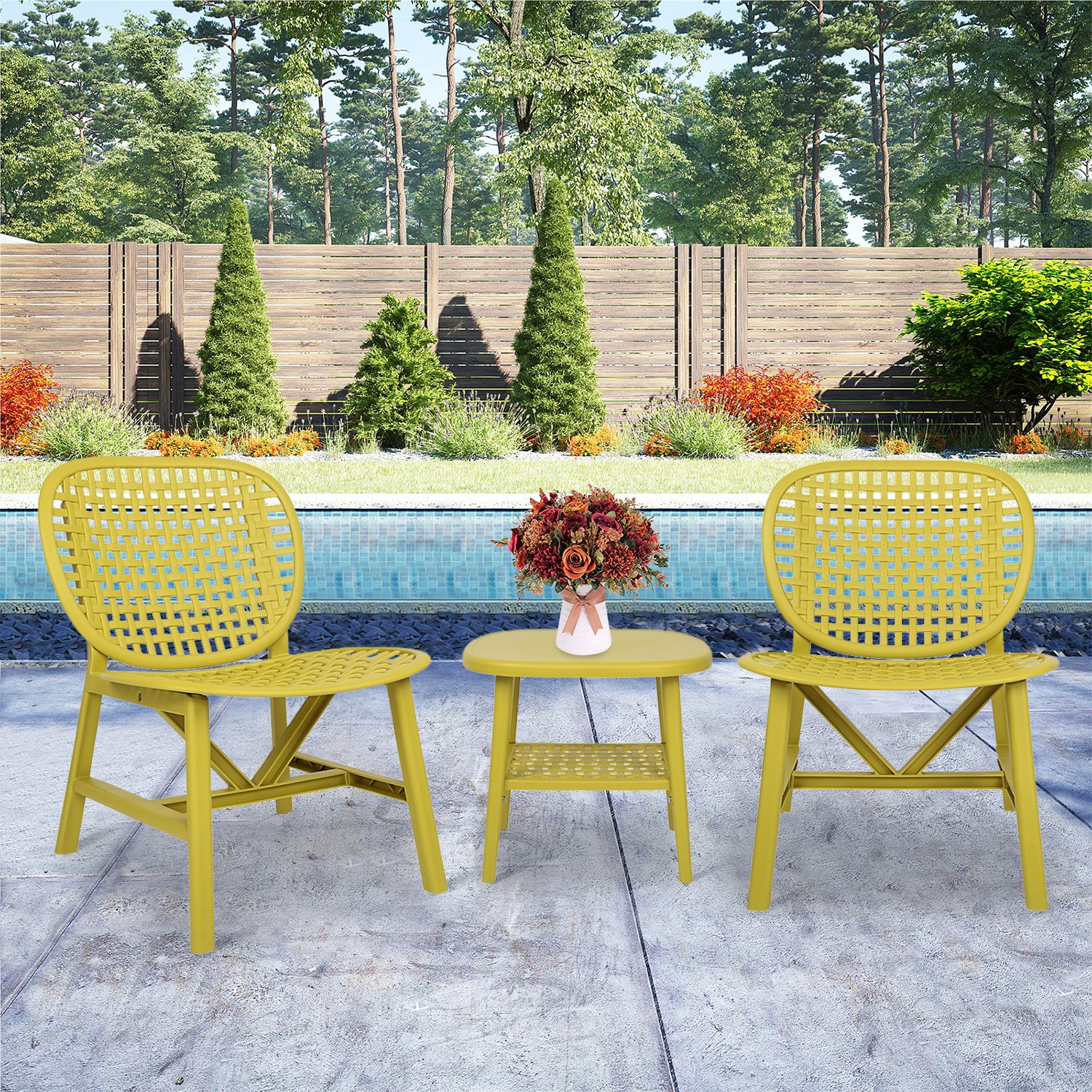 WELLFOR GIS69167236 Patio-Conversation-Sets - View #3