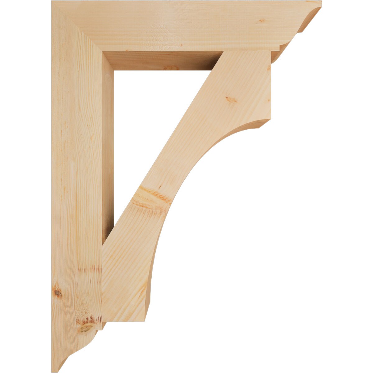 Ekena Millwork BKT06X32X44WTL01SDF Exterior-Brackets-Braces - View #3