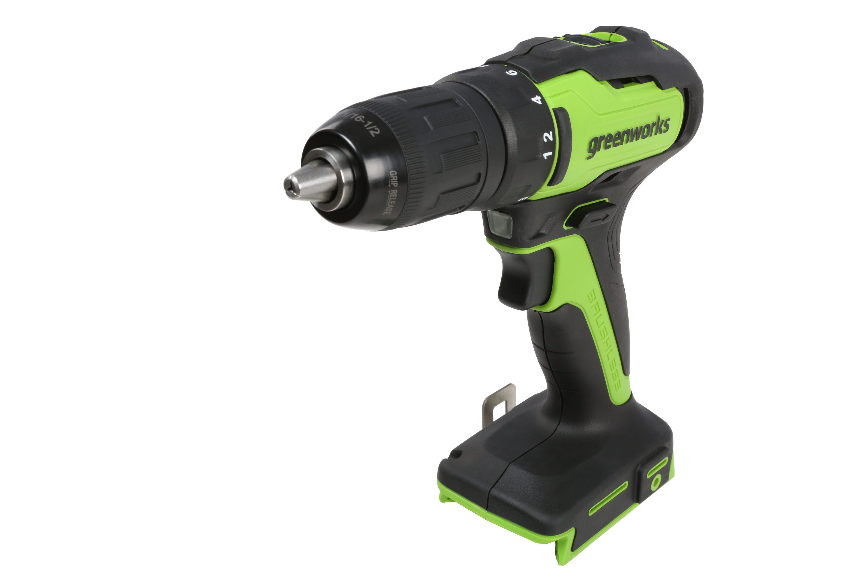 Greenworks 24-volt 1/2-in Brushless Cordless Drill (2-Batteries