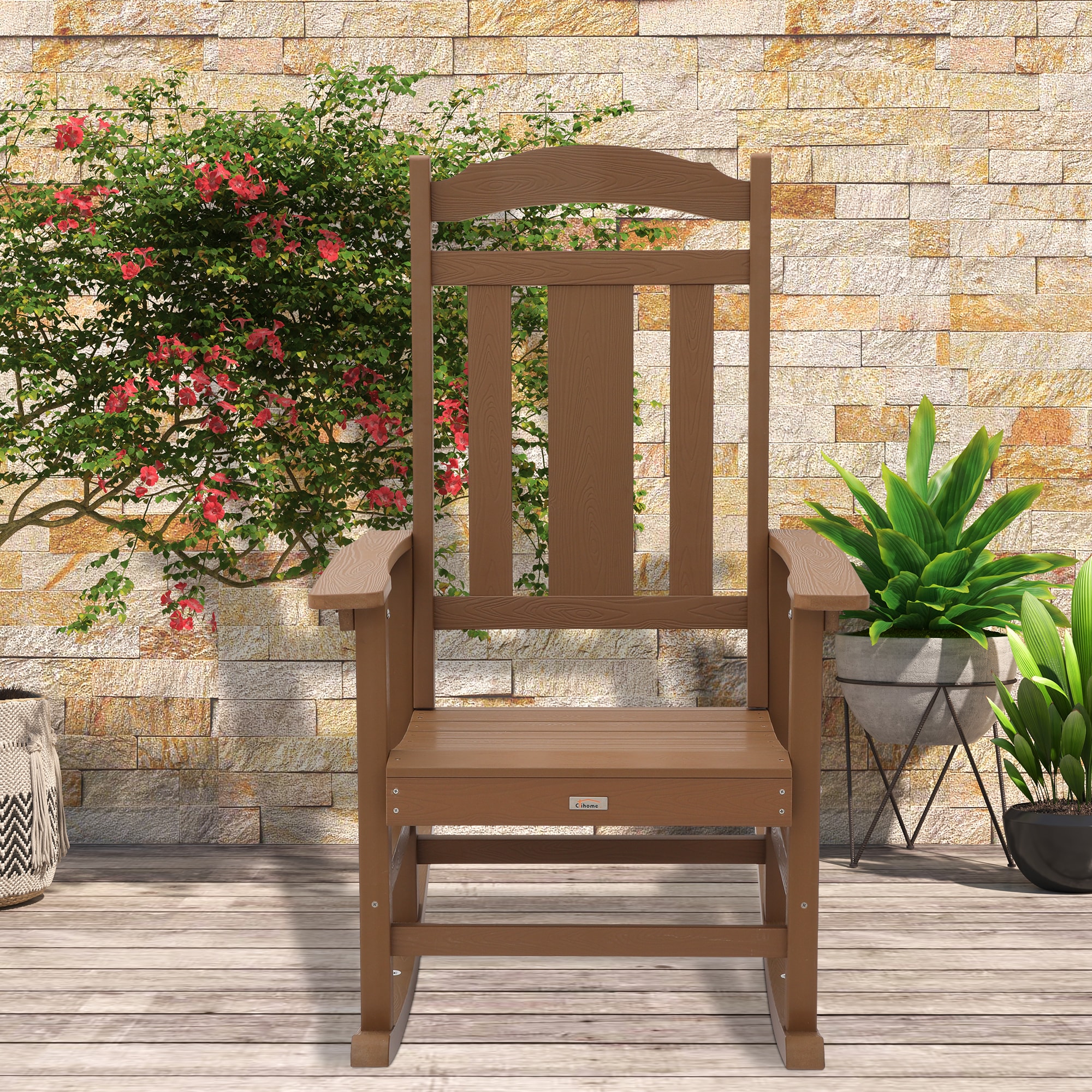 Clihome CL-YYR-BR Patio-Chairs - View #2