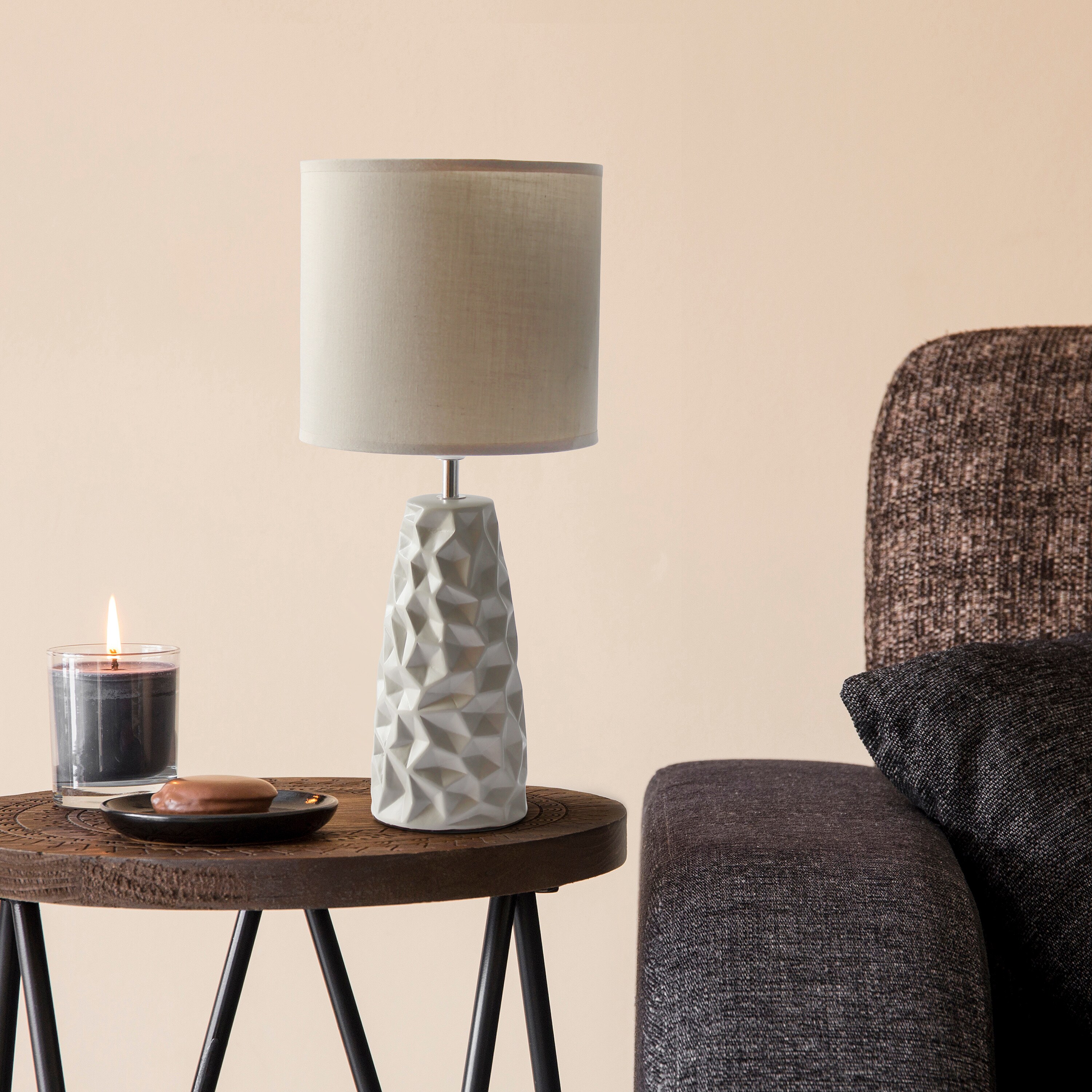 Simple Designs LT2083-GRY Table-Lamps - View #4