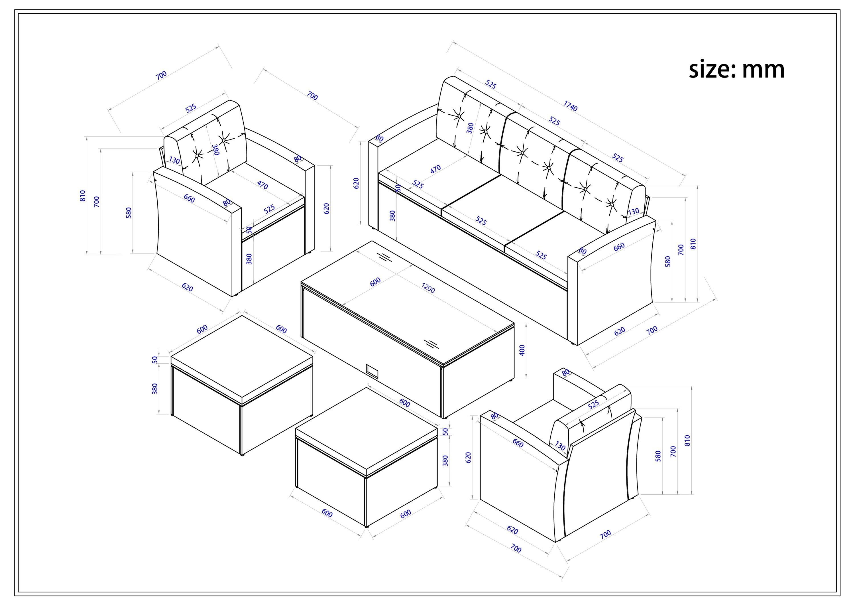 ModernLuxe L-FG201201AAA Patio-Conversation-Sets - View #8