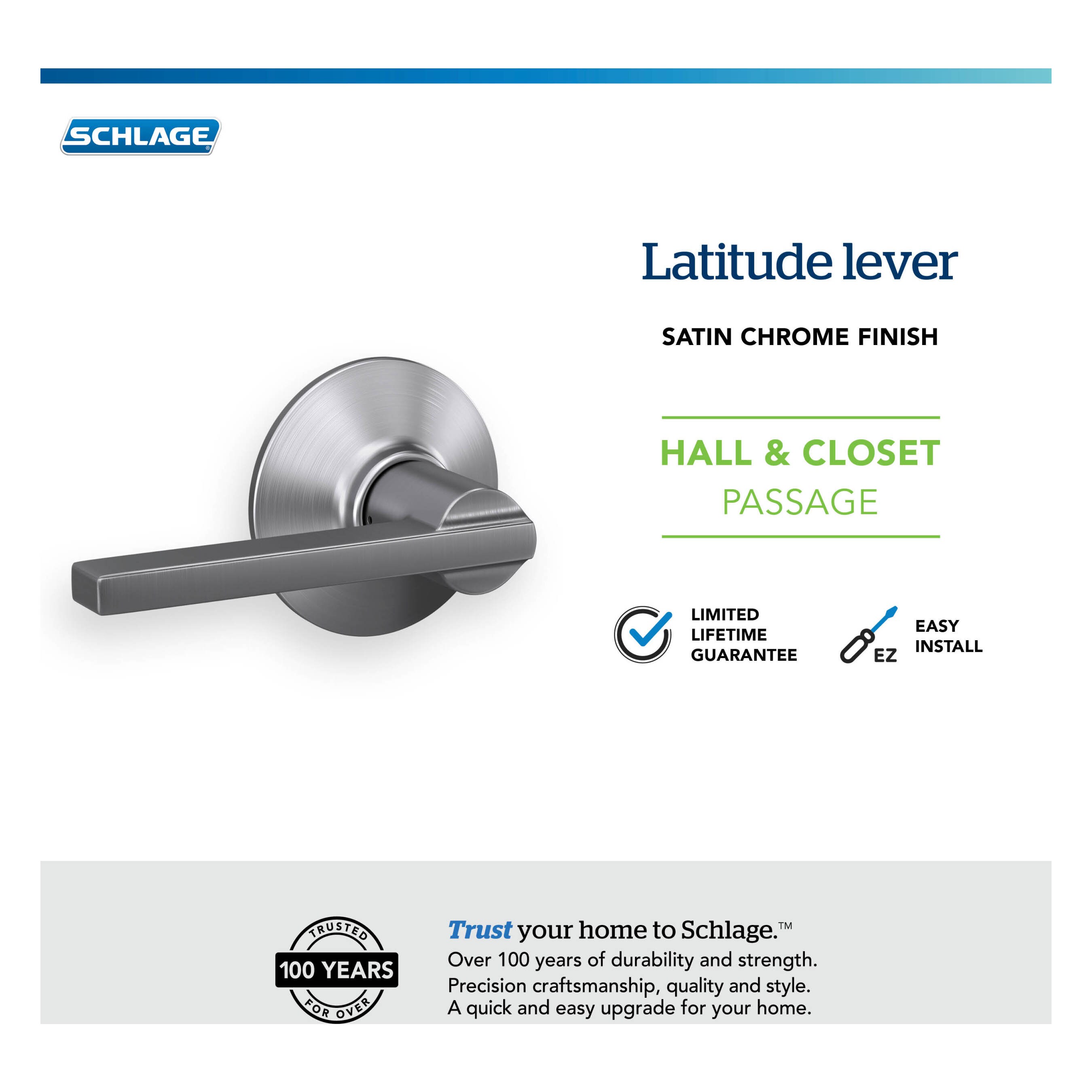 Schlage F10 LAT 626 Door-Handles - View #6