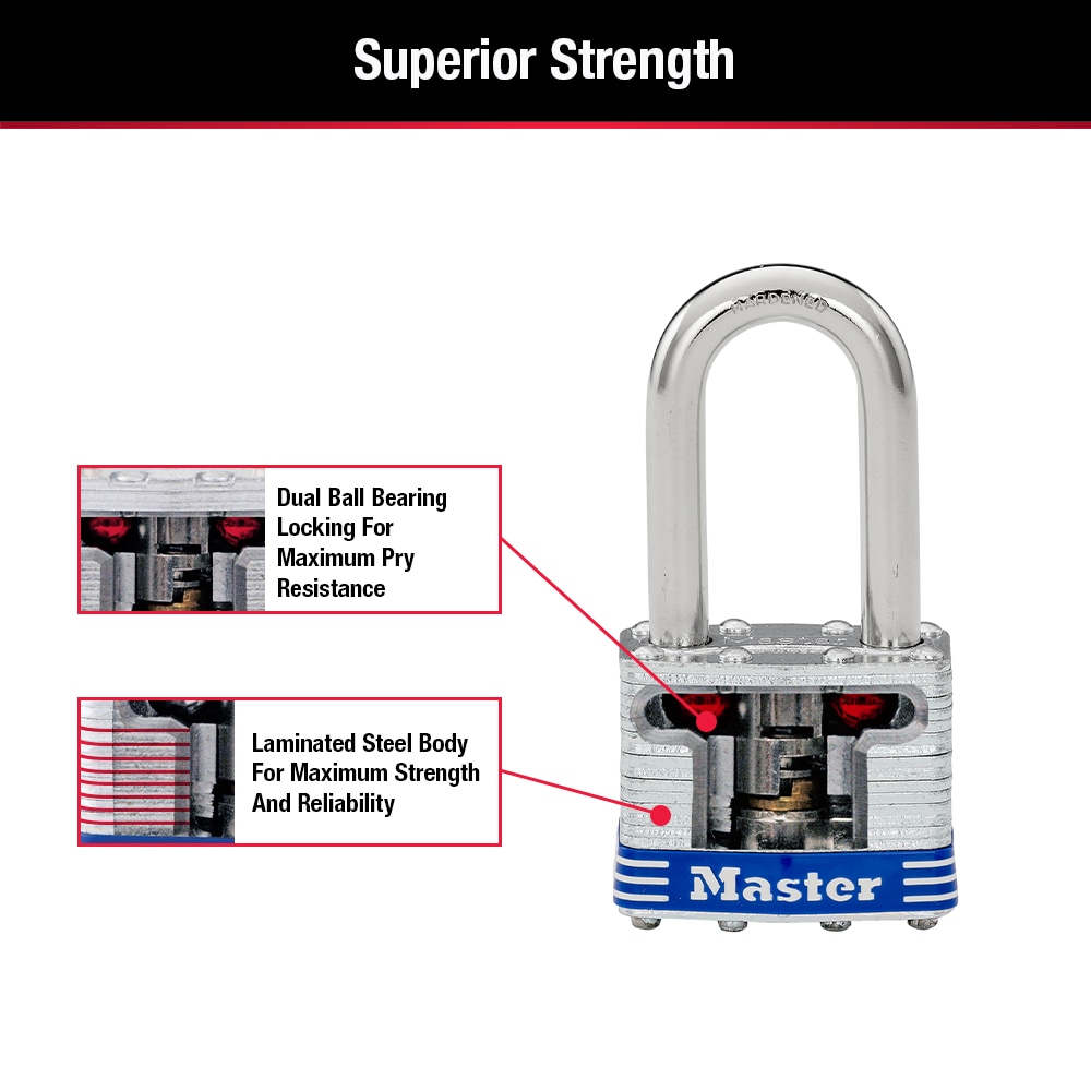 Master Lock 1KALFCCP6 Padlocks-Locks-Cables - View #5