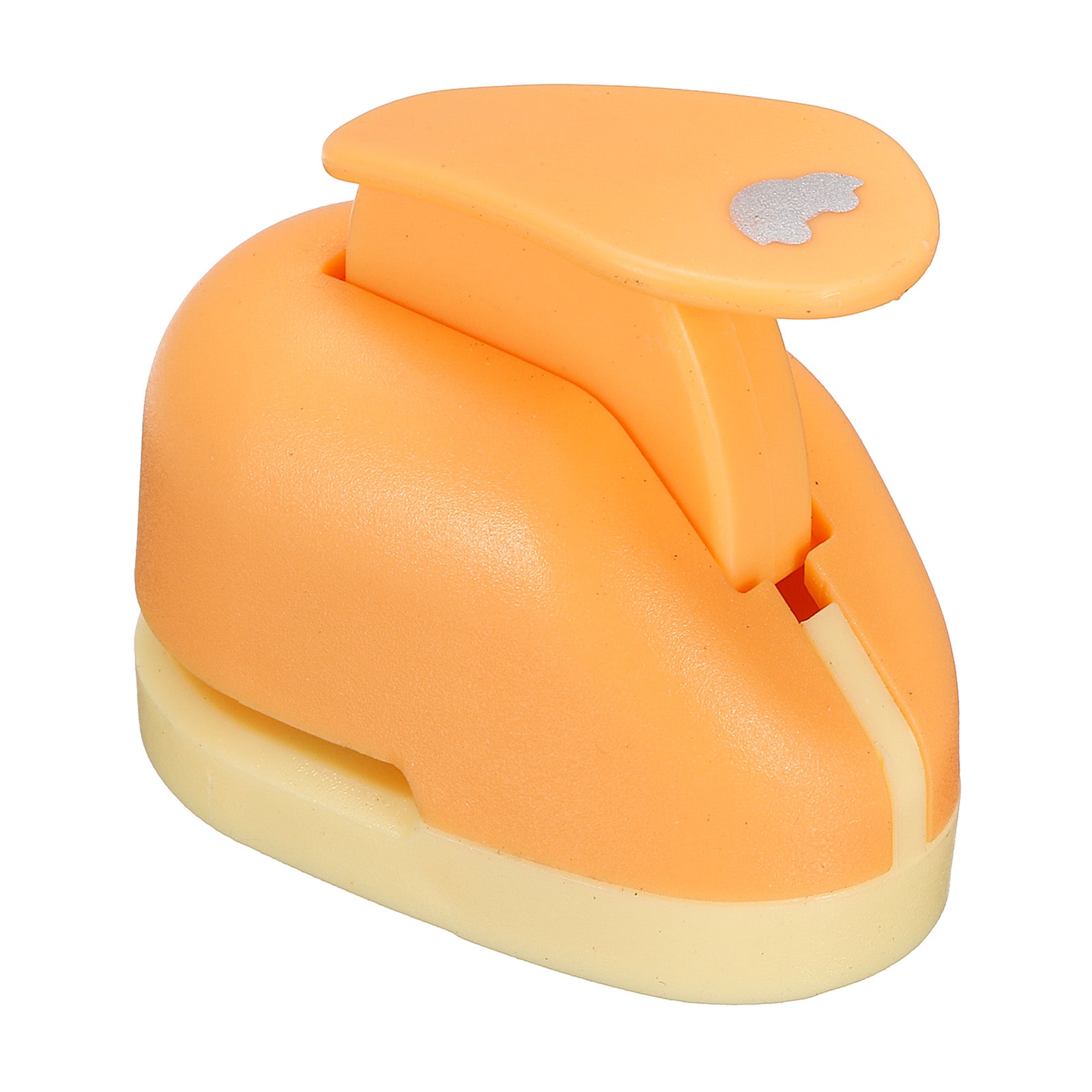 PATIKIL 1.3inch x 2inch Paper Punch Shapes Mini Hole Puncher Car Shape for DIY Craft Supplies Scrapbook Cards Tags Orange