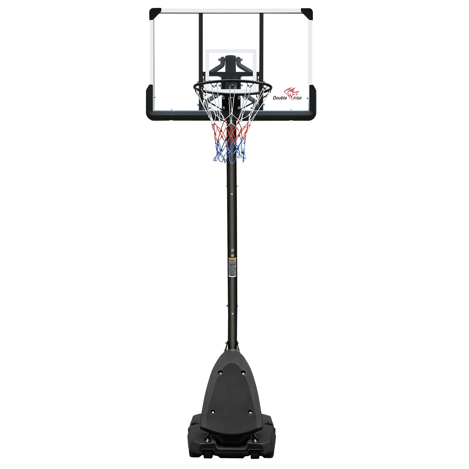 LOVMOR Outdoor Basketball Hoop 810ft 44 Backboard Stable Base Wheels