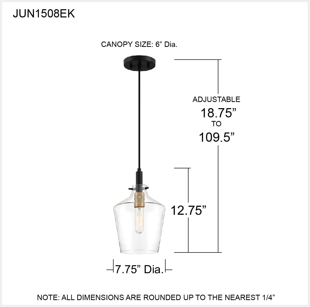 Quoizel JUN1508EK Pendant-Lights - View #4