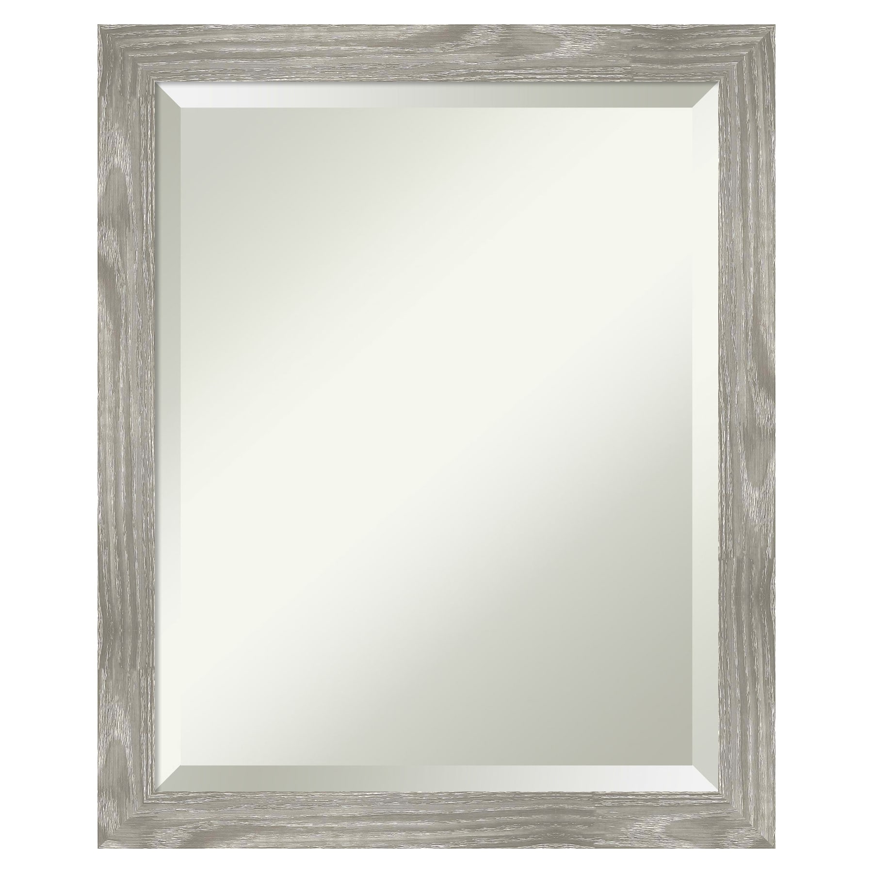 Amanti Art A17005479905 Dove Greywash 18.5-Inches W x 22.5-Inches H Rectangle Dove Greywash Square Framed Wall Mirror
