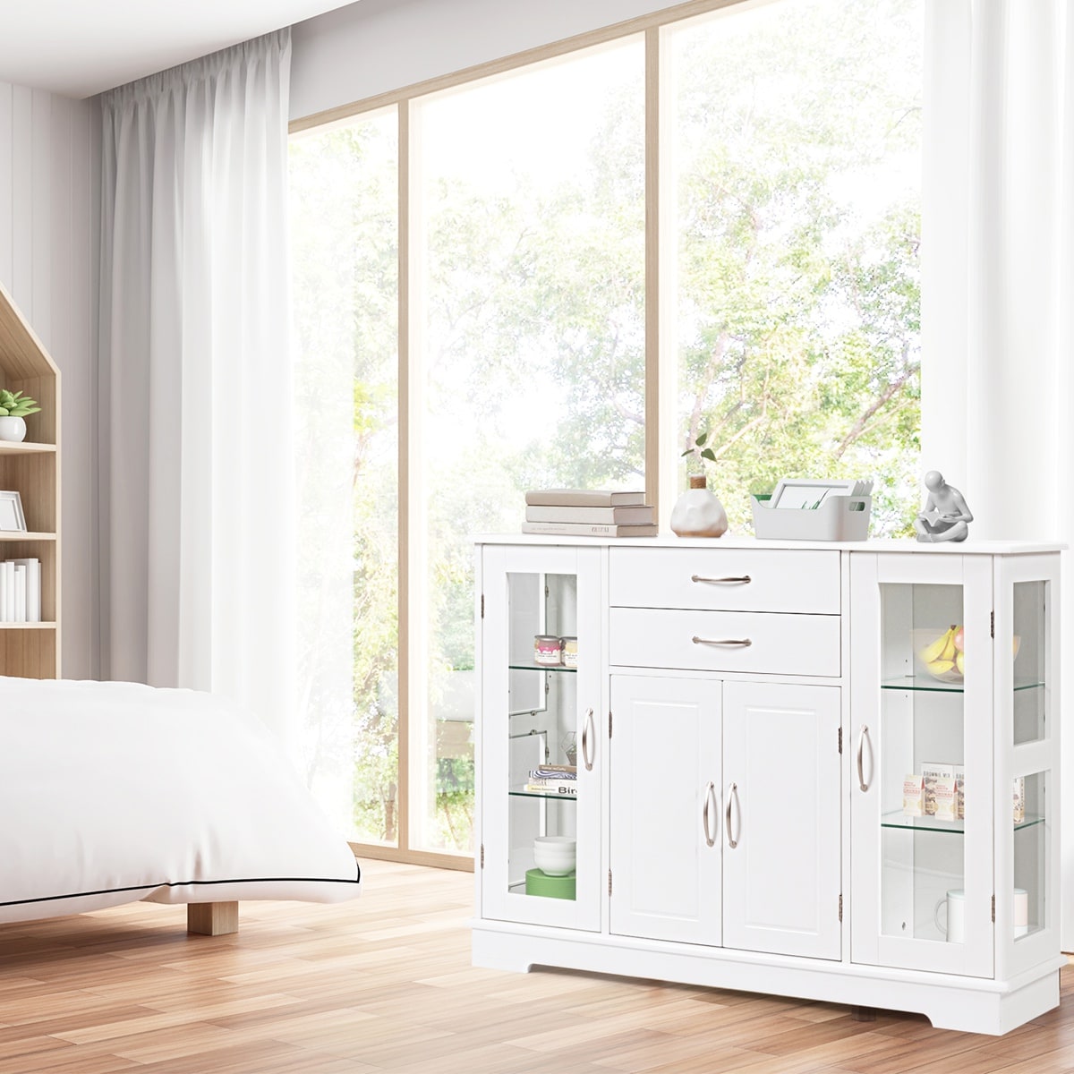 Costway HW60366 Dining-Kitchen-Storarge - View #9