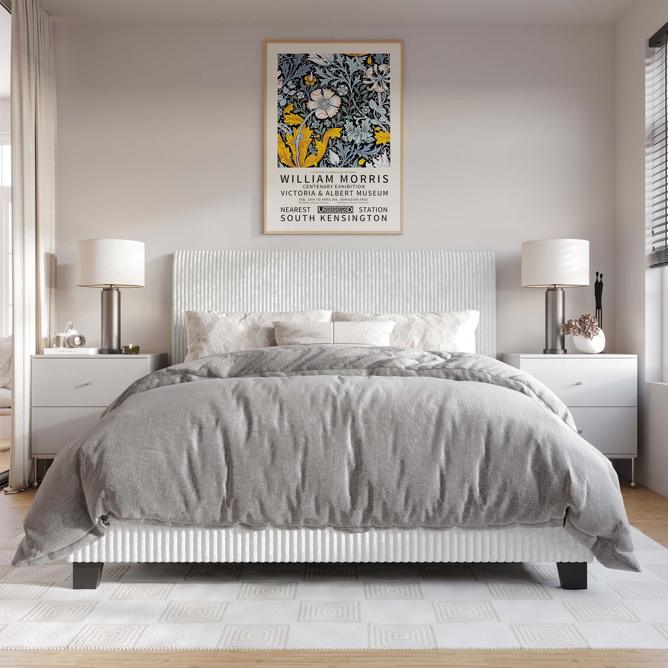 CasePiece C8453FUB-WT-VV beds - View #2