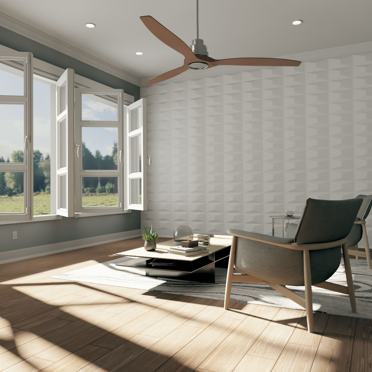 Ekena Millwork WP12X12ABWH-CASE-20 Wall-Panels - View #7