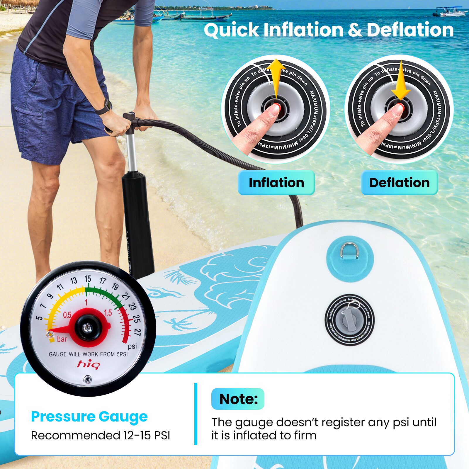Slickblue D-CO-L-01283PS Stand-Up-Paddle-Boards - View #7