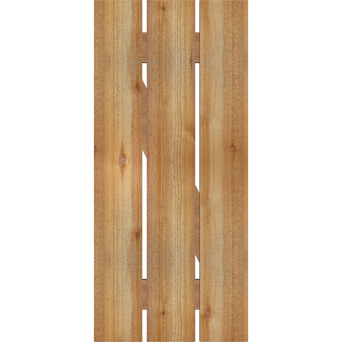 Ekena Millwork RBS06Z17X038RWR Exterior-Shutters - View #4