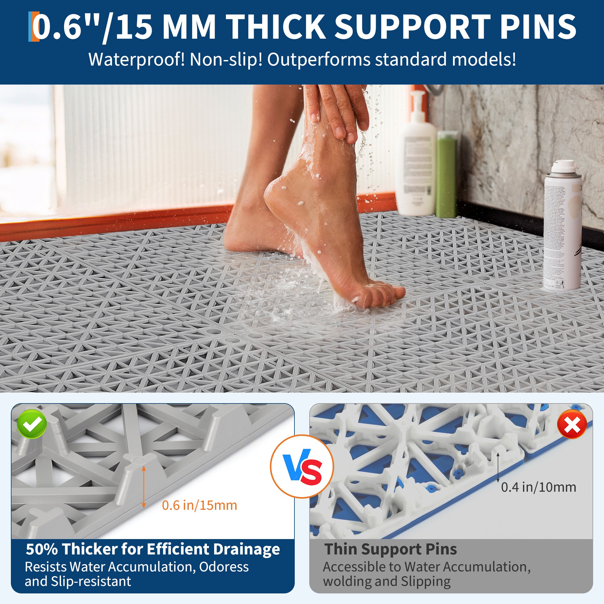 GarveeLife BVO-OALIGDIJYEG-HV Tile-Multi-Flooring - View #5