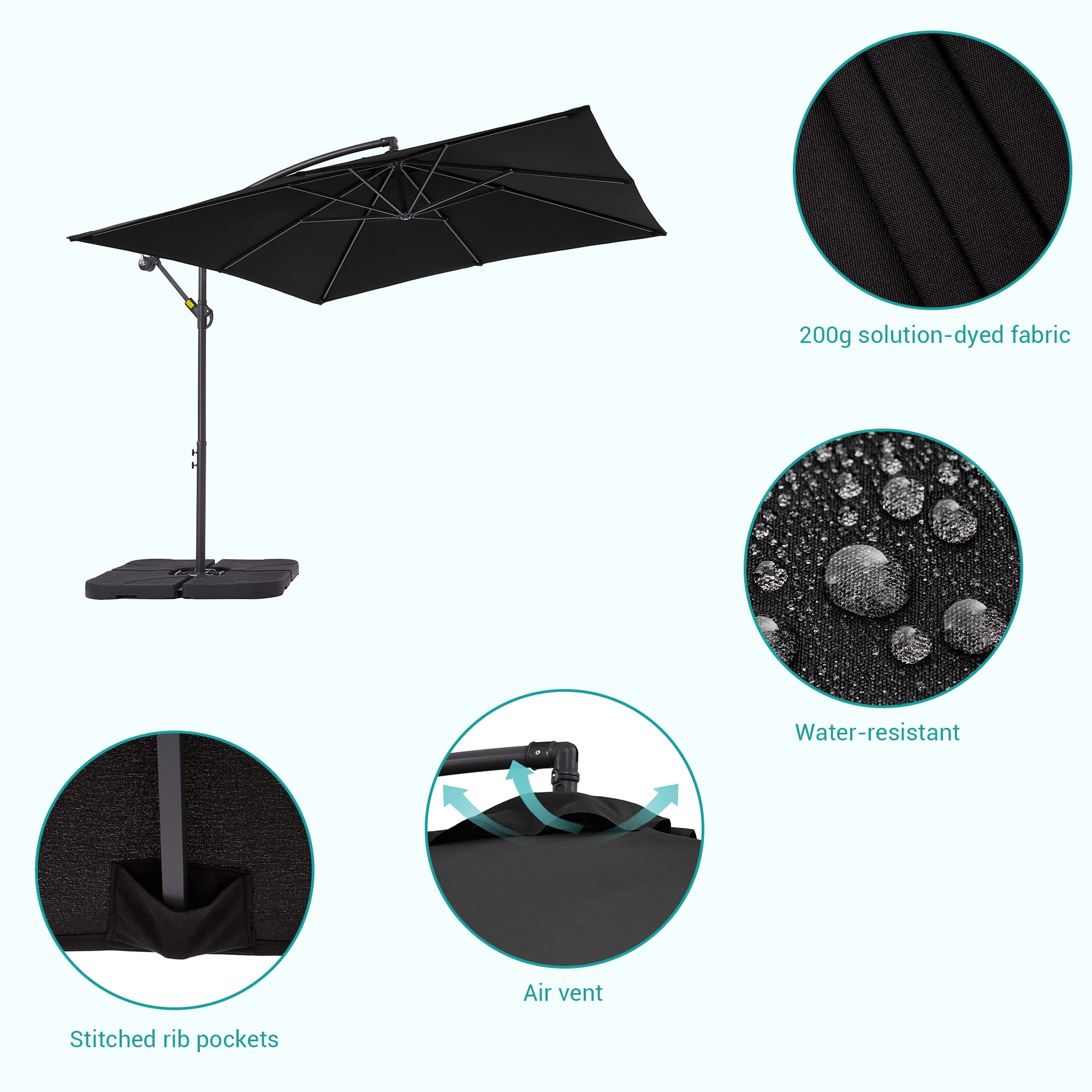 ACEGOSES LW-55BK Umbrellas-2 - View #4