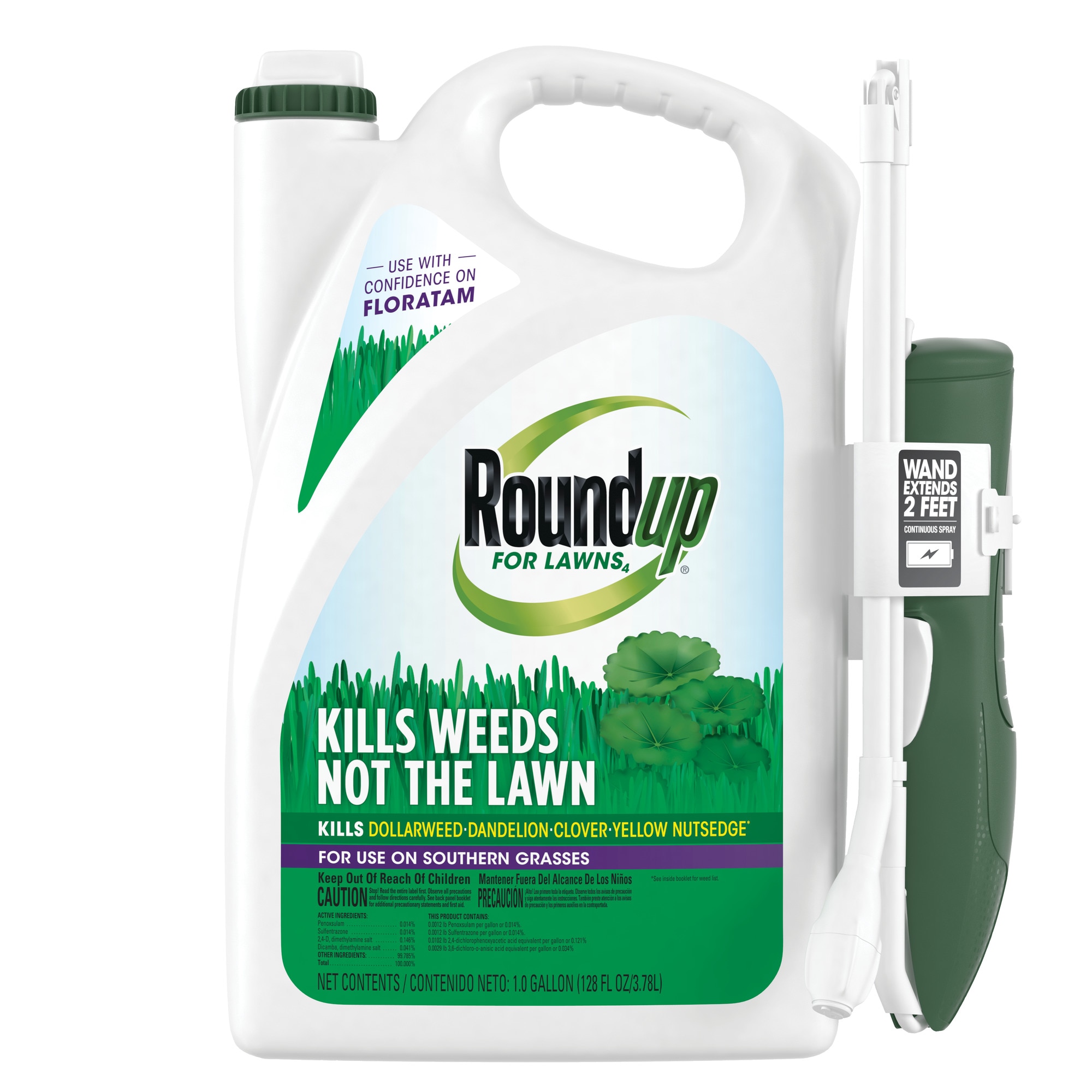 Roundup Weed & Grass Killer Glyphosate Rtu 1.1 Gal 