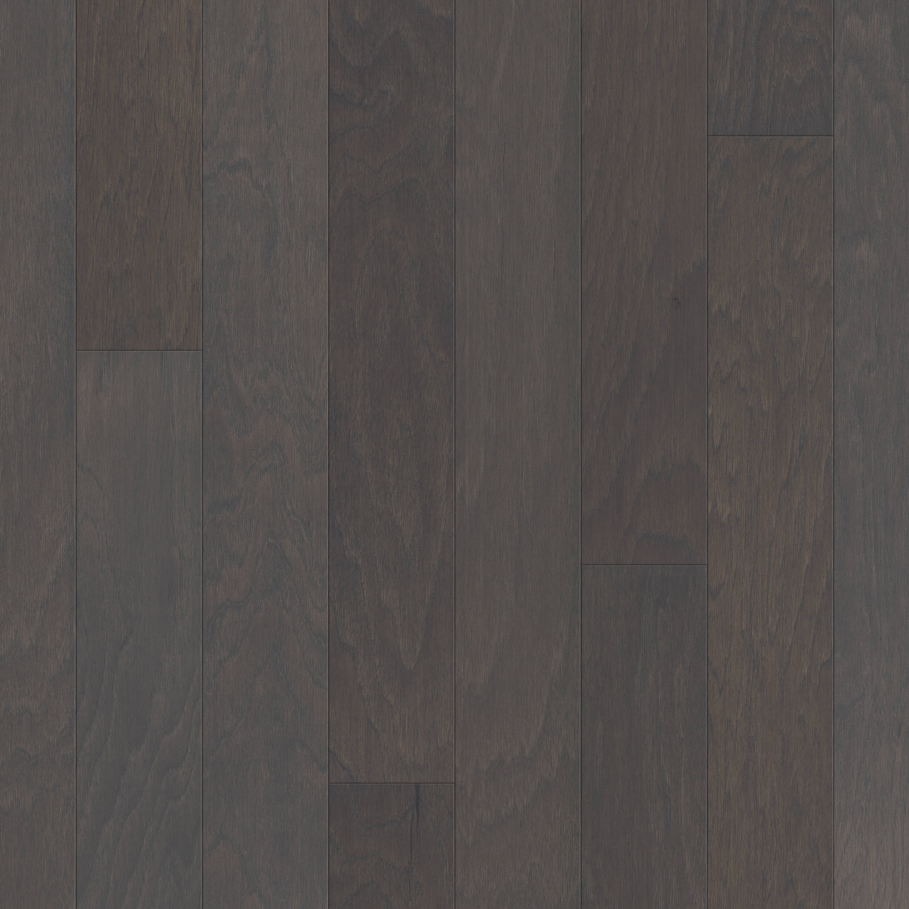 Shaw LX77009022 Tucker Creek Smooth/Traditional Boulder Hickory 5-in W x 1/2-in T x Varying Length Smooth/Traditional Water Resistant Engineered Hardwood Flooring ( 19.72-sq ft / Carton )