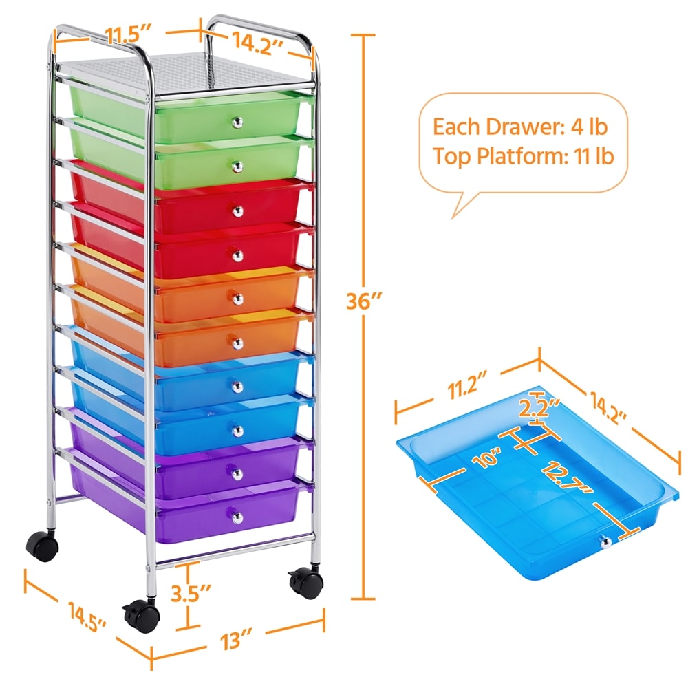 Yaheetech LS7PRR0001 Free-Standing-Shelving - View #3