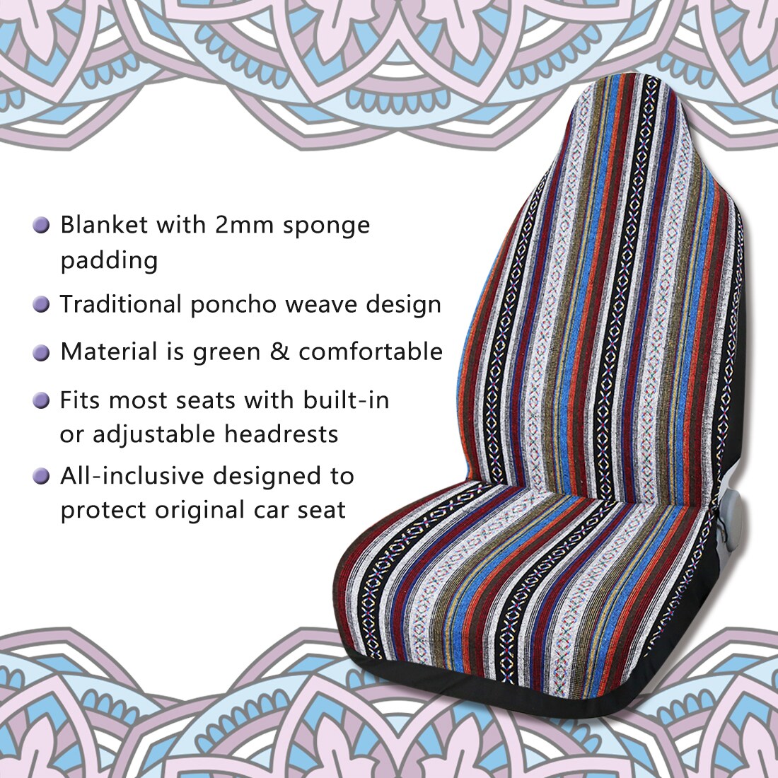 Unique Bargains S25112102UX1814 Car-Seat-Covers - View #2