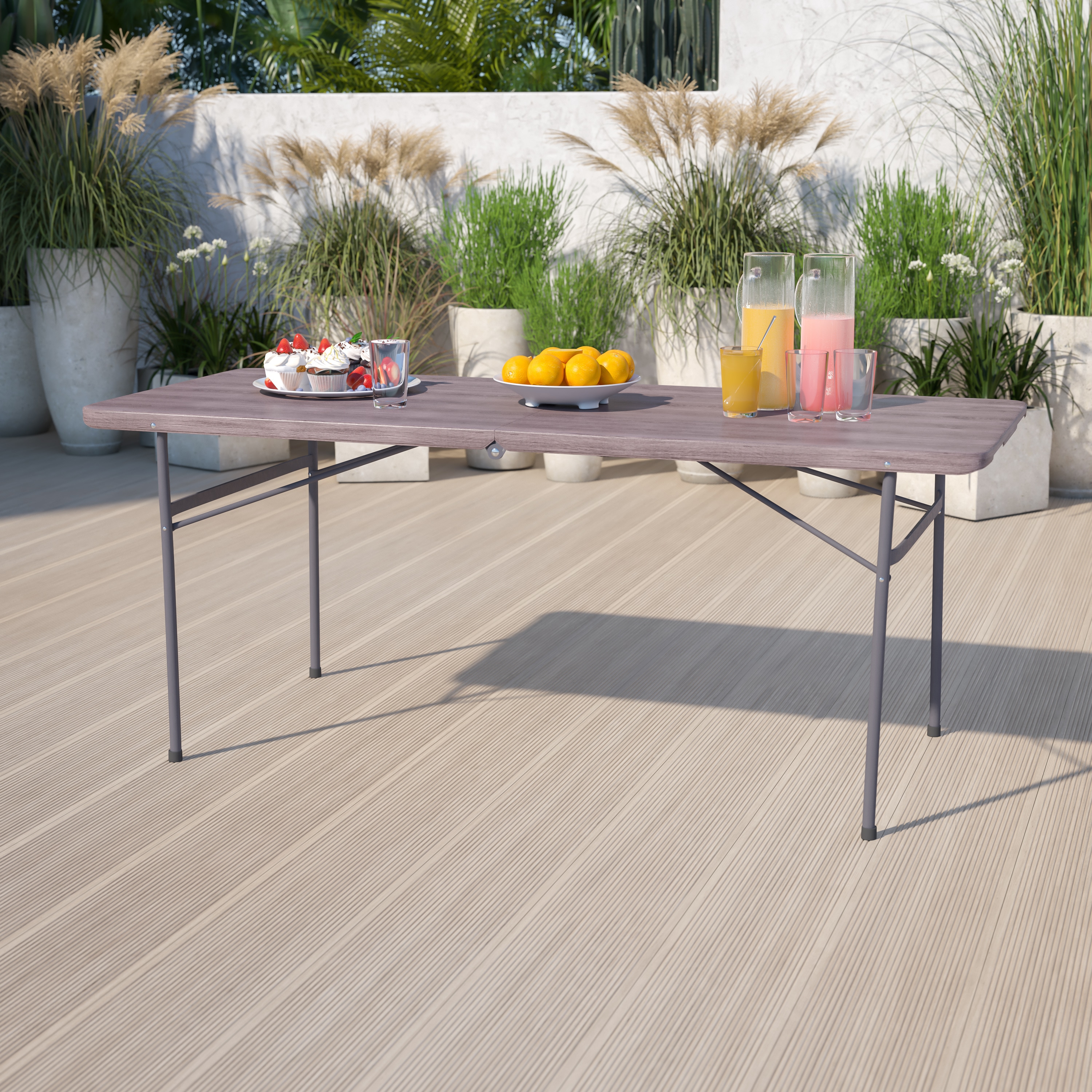 Flash Furniture 889142221012 Folding-Tables - View #3