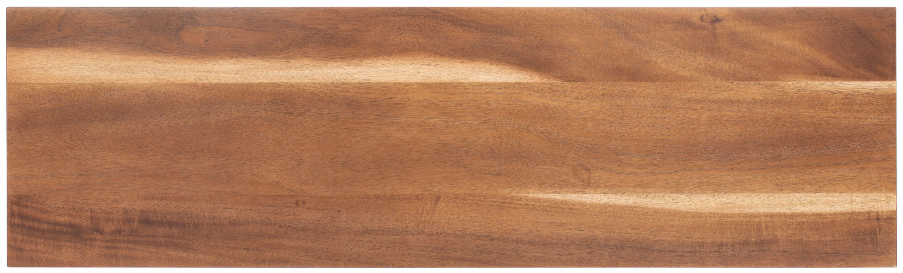 Cricket Retro Chic Open Shelf Mahogany Media Stand - Natural Acacia