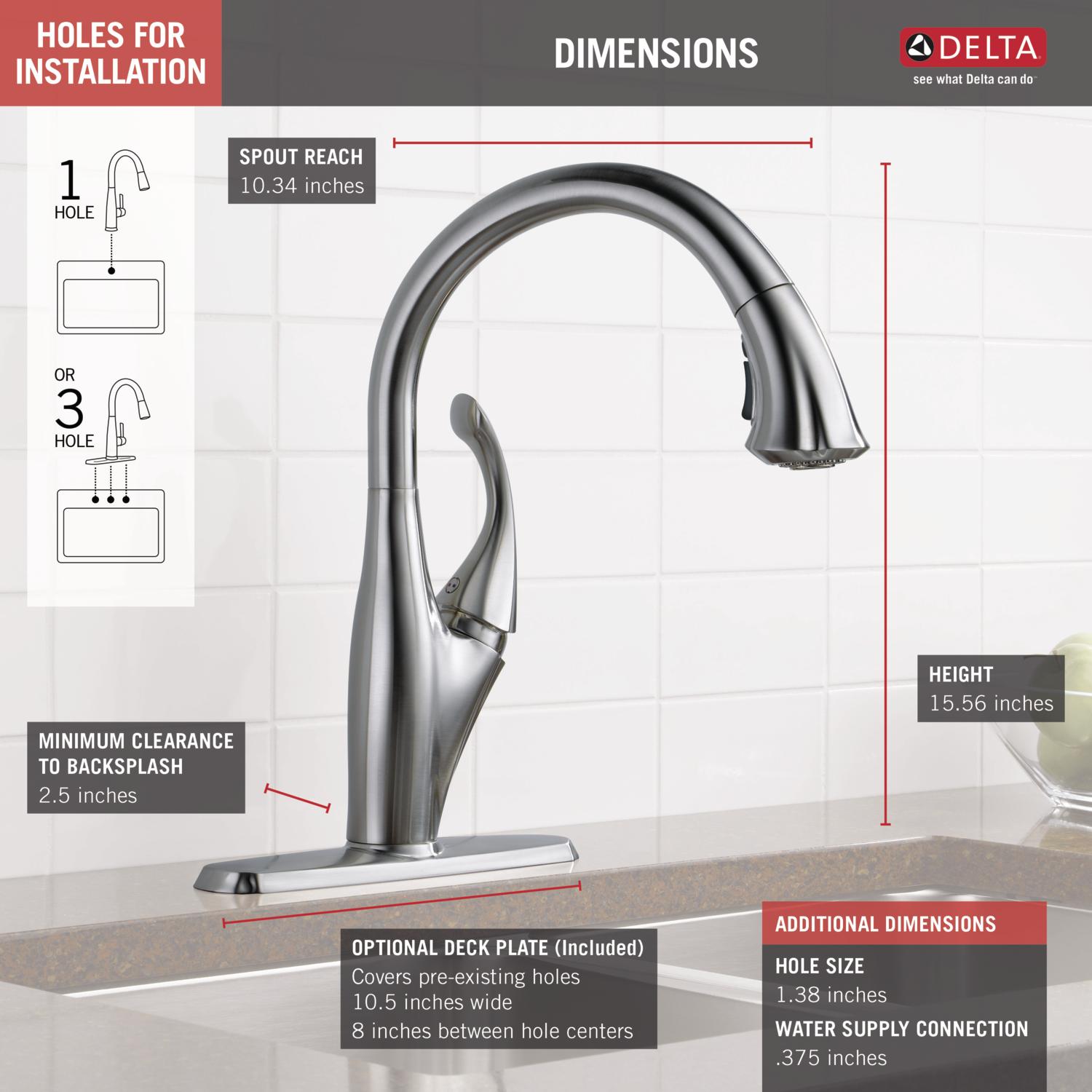 Delta 9192-AR-DST Kitchen-Faucets - View #2