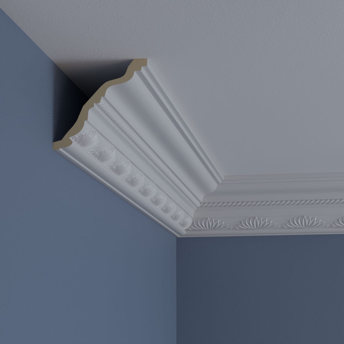 Ekena Millwork MLD03X04X05CH-CASE-2 Crown-Moulding - View #10