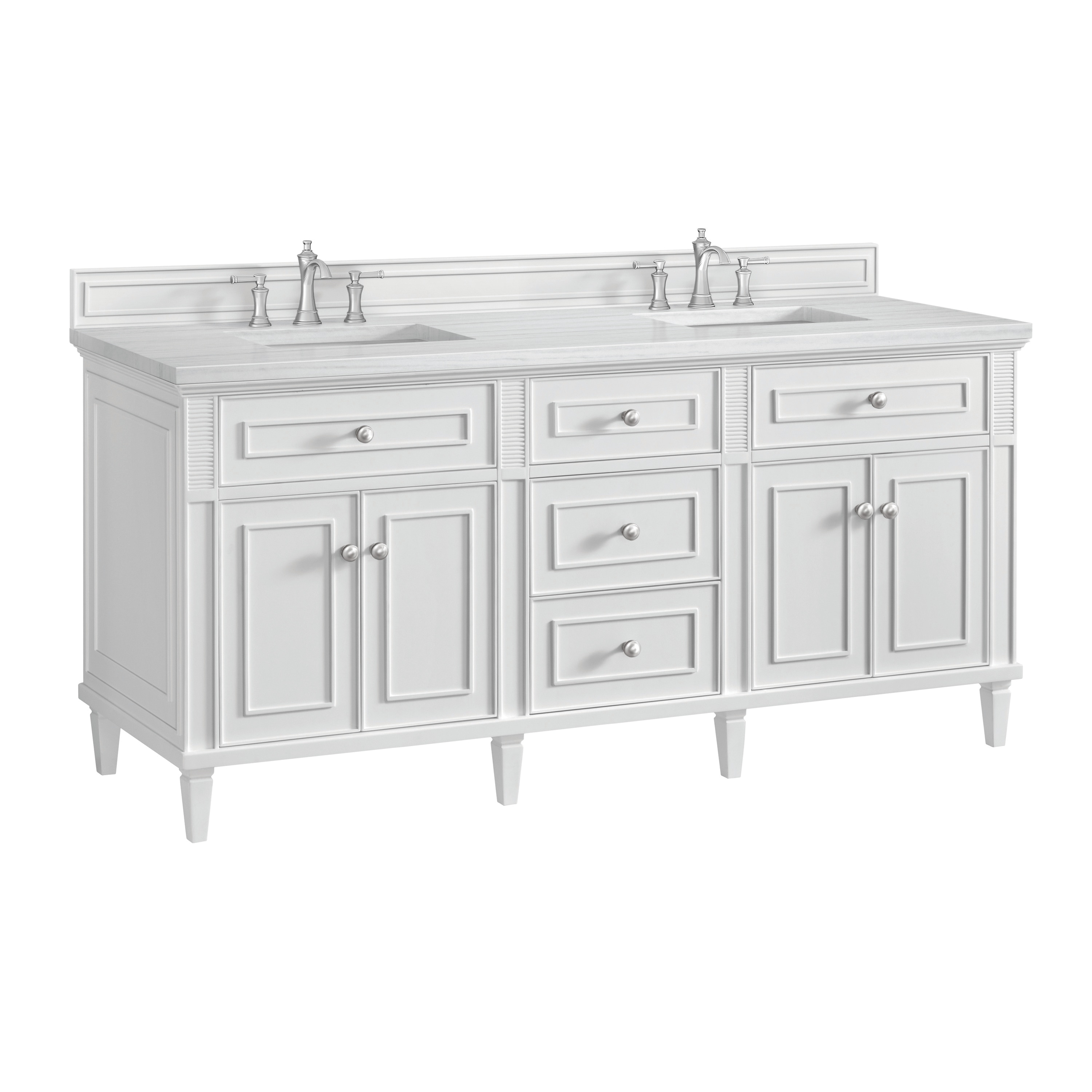James Martin Vanities 424-V72-BW-3AF Bath-Vanity-Combo - View #5