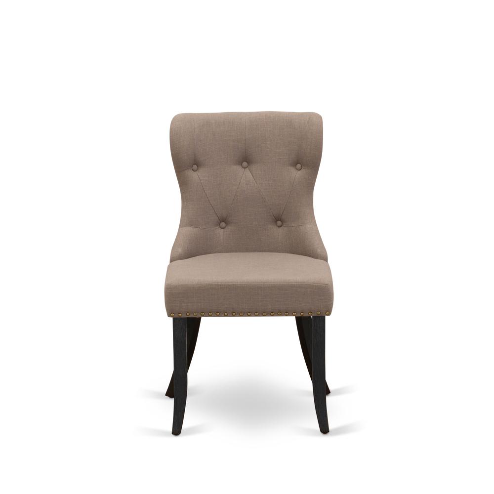 East West Furniture SIP6T48 Dining-Chairs - View #2