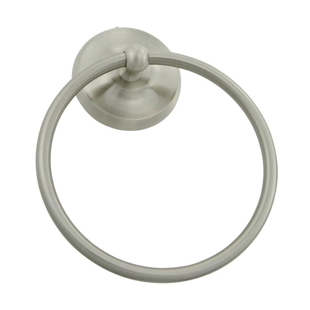 Delaney Hardware 590508 500 Series Satin nickel Wall mount Single Towel Ring