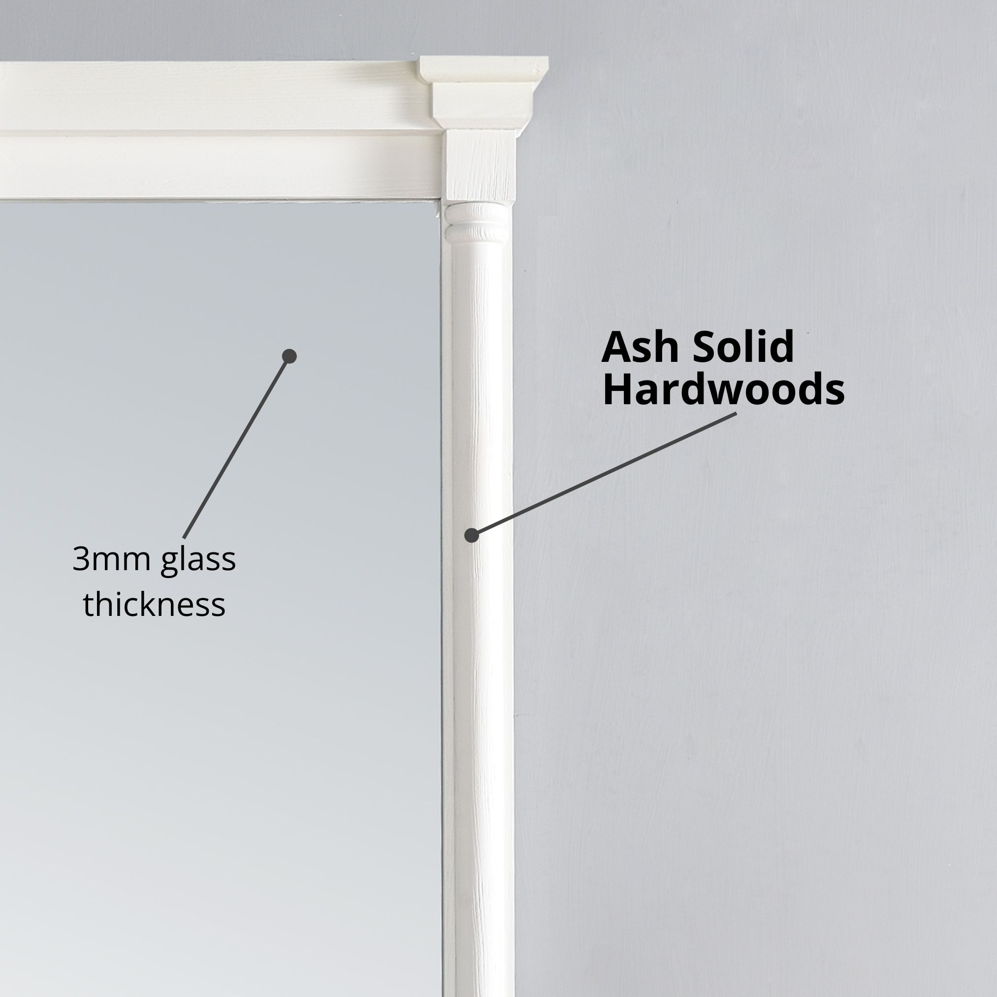 James Martin Vanities 238-107-M27-BW Framed-Bath-Mirrors - View #4