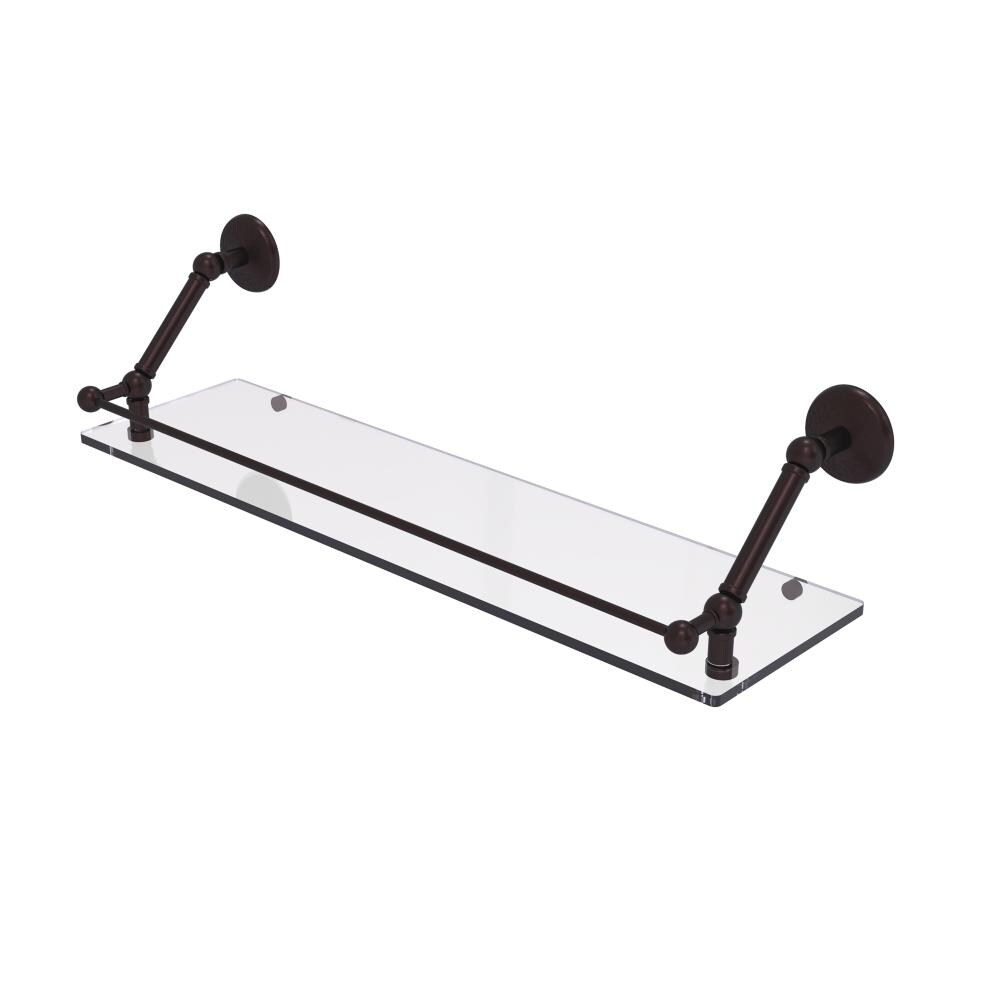 Allied Brass PMC-1-30-GAL-ABZ Prestige Monte Carlo Antique Bronze Wall mount Bathroom Shelf ( 30-in x 8-in x 8-in )