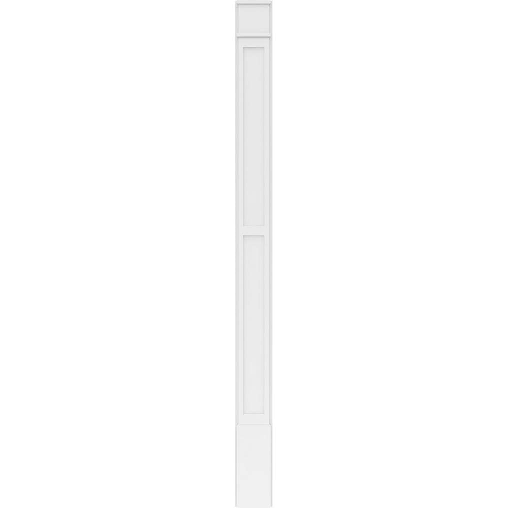 Ekena Millwork PILP08X108DFP02-2 Entry-Door-Casing-Accents - View #3