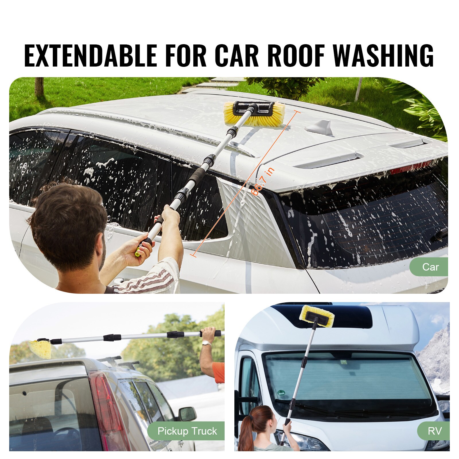 VEVOR ZBSZBKDJPVCR0DTJ4V0 Automotive-Cleaning-Brushes - View #4