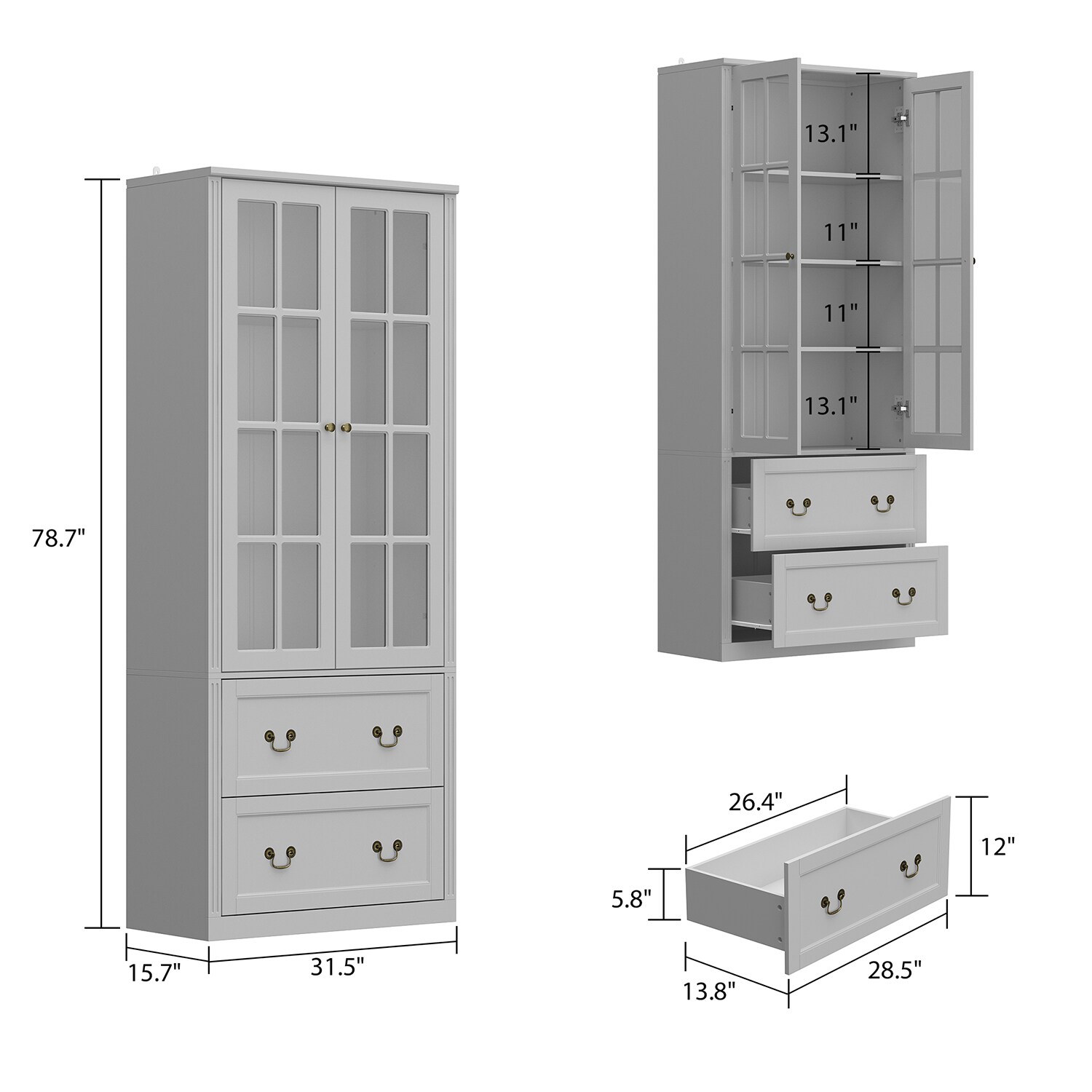 FUFU&GAGA JH0314-03 bookcases - View #12