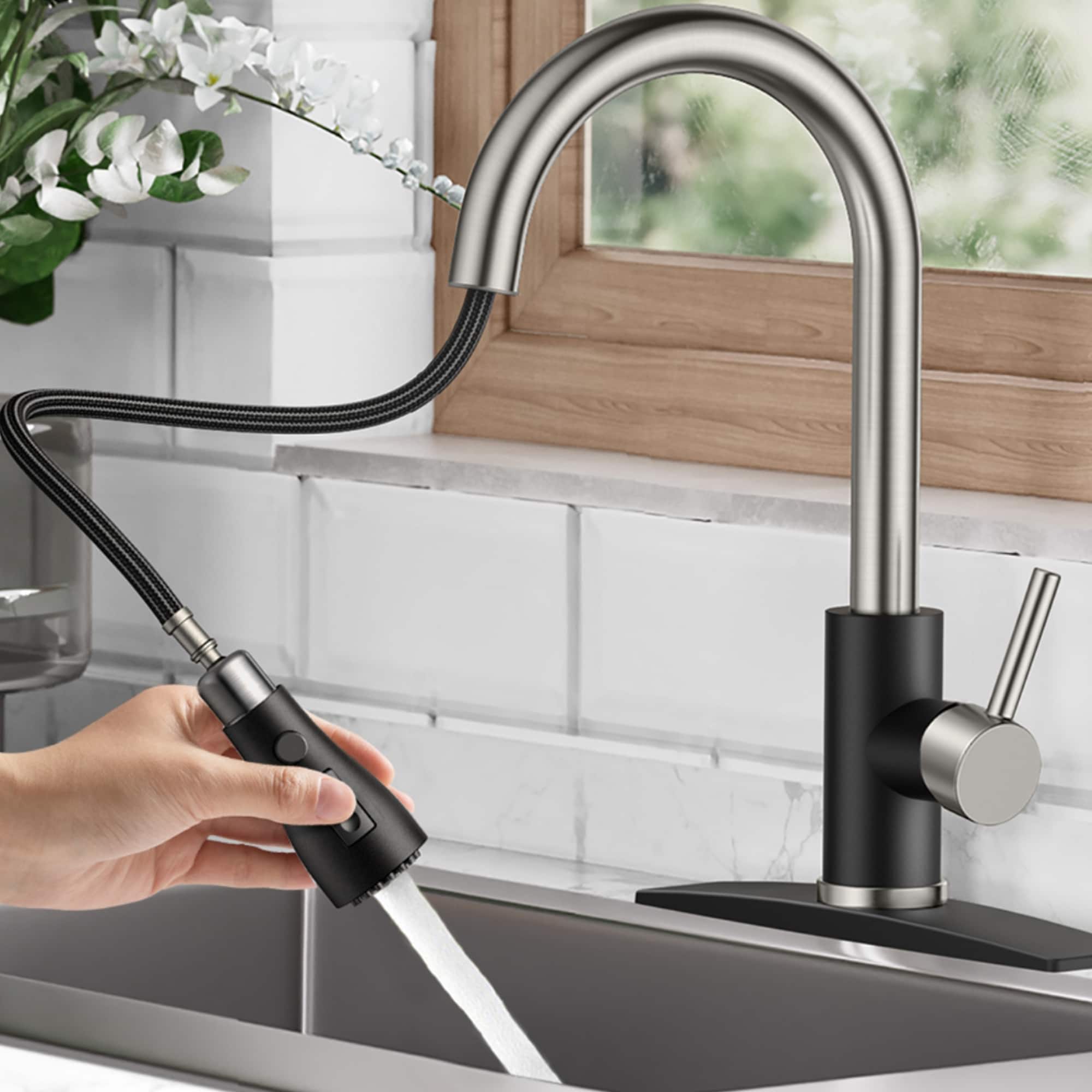 FORIOUS LL003BL Kitchen-Faucets - View #3