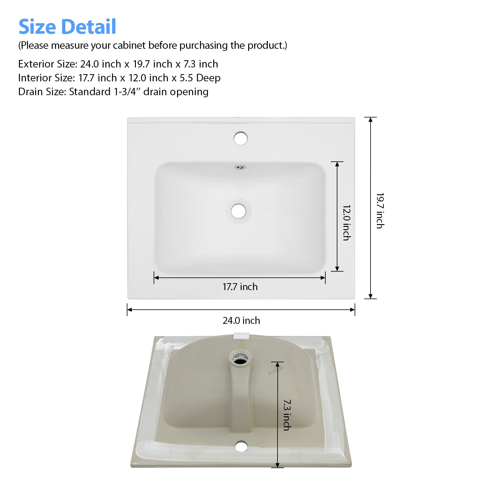 Lordear LD-TXPFLV28 Bath-Sink - View #5