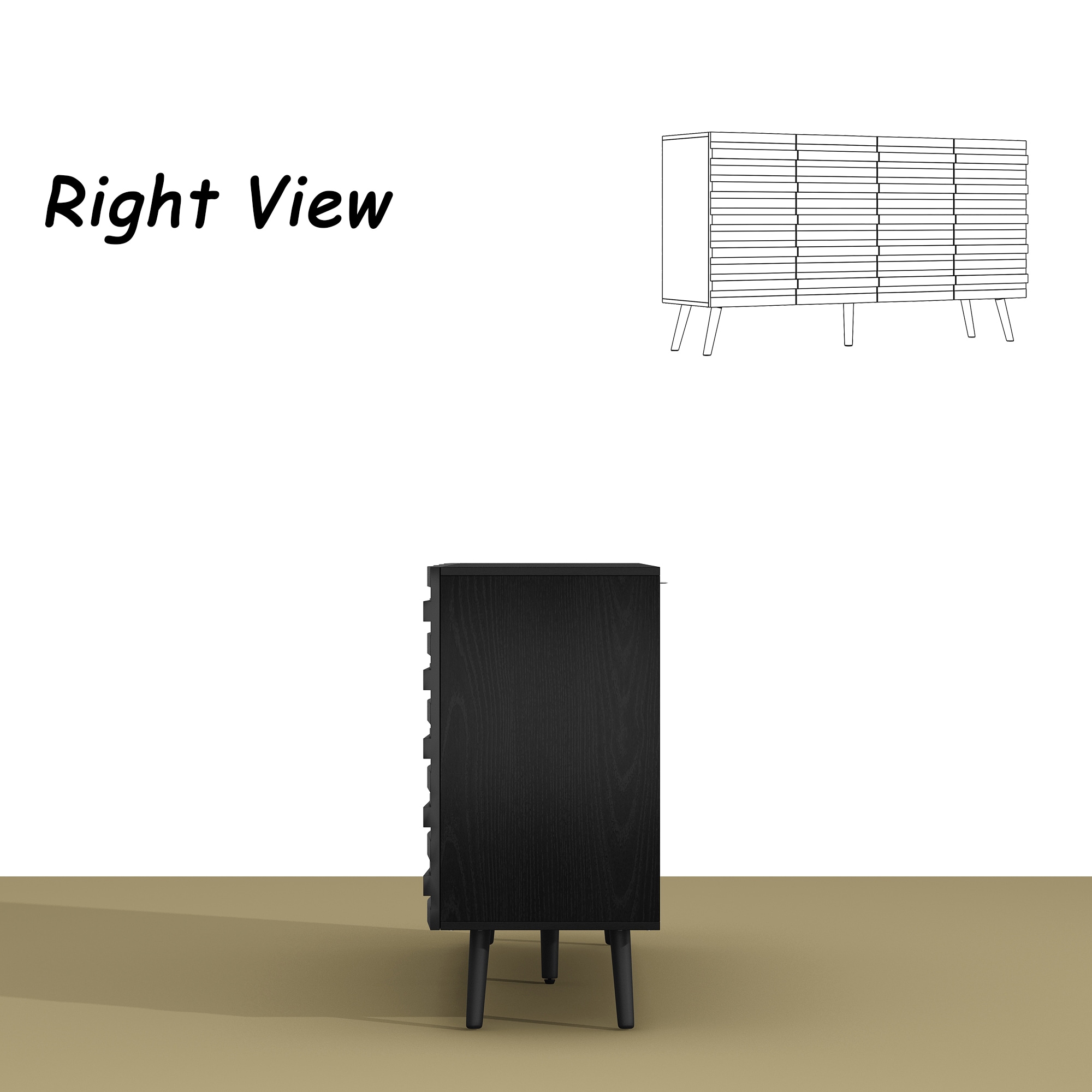 FUFU&GAGA KF390046-01 Dining-Kitchen-Storarge - View #6