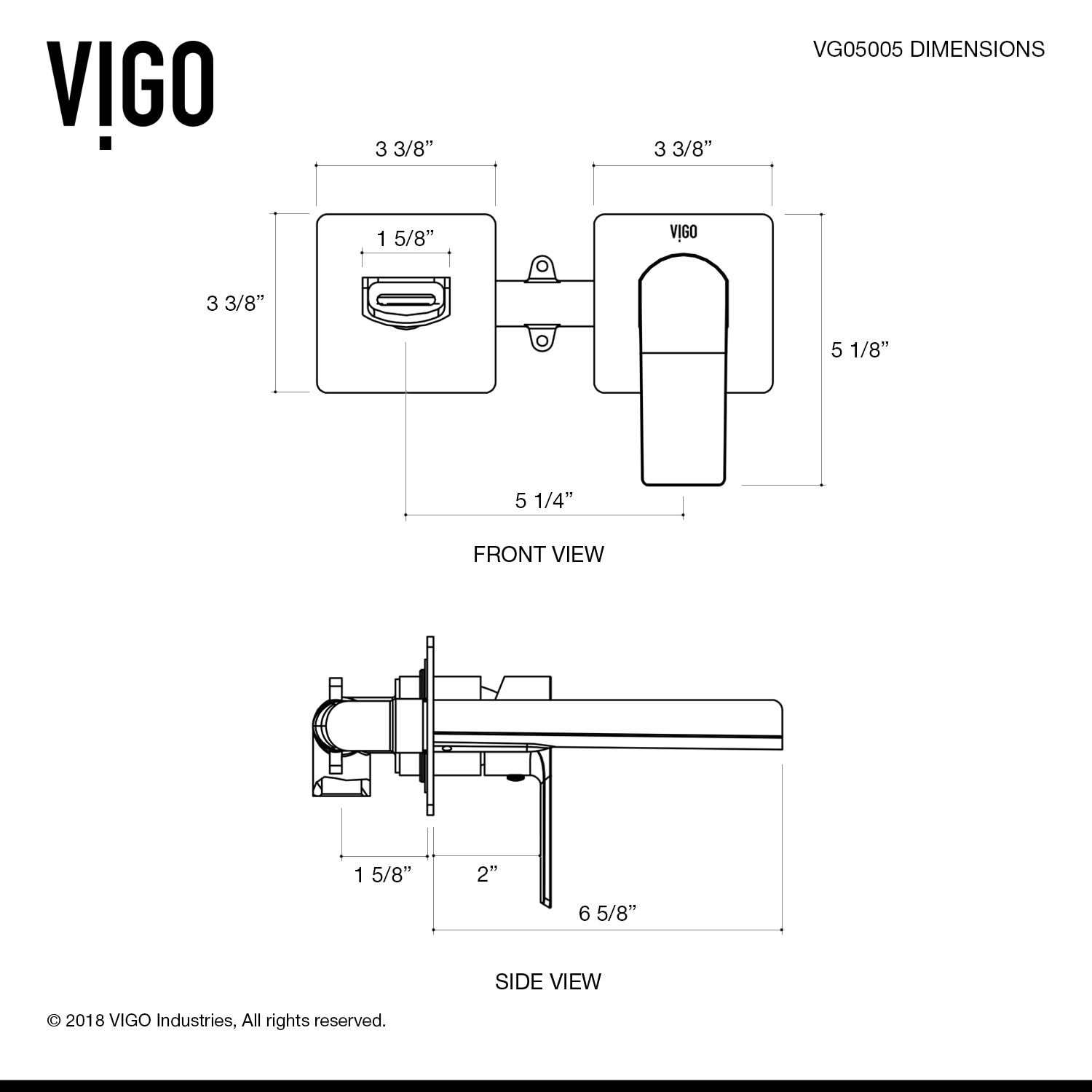 VIGO VG05005MB Lavatory-Faucets - View #9